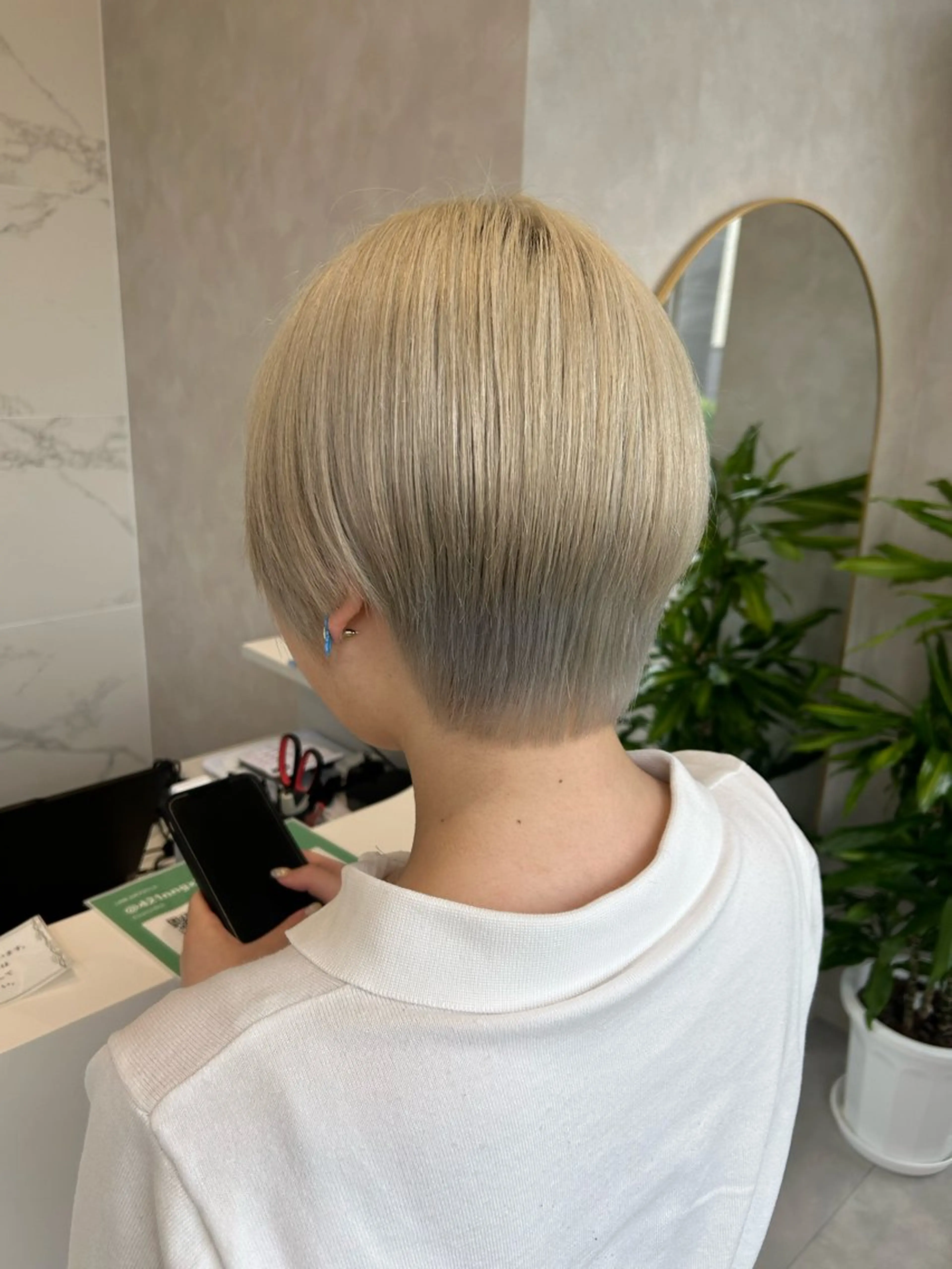 ショート カット トリートメント Eleanor枚方店 店長　飛鳥　薫のヘアスタイル