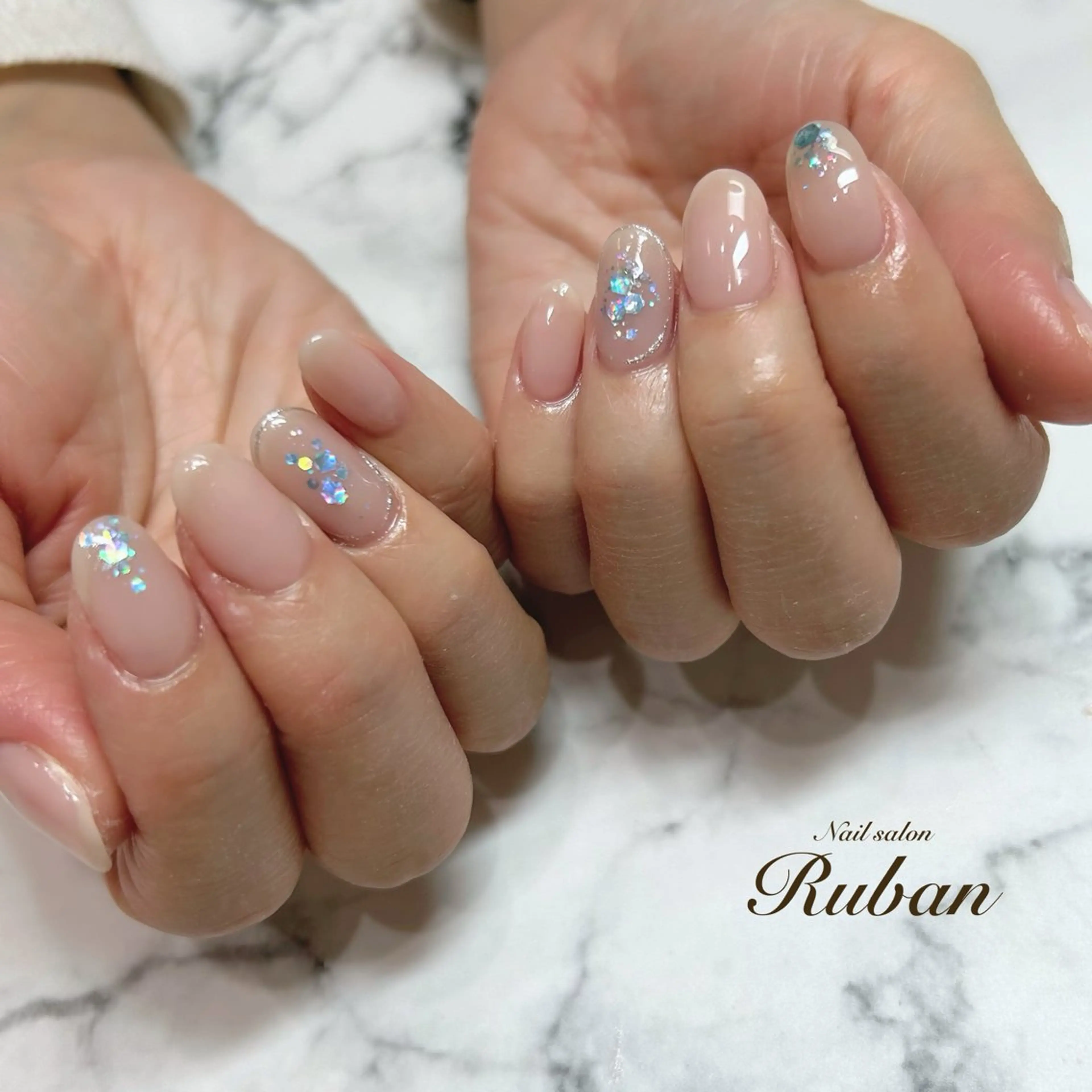 ネイル シンプルネイル Nail salon Rubanのネイルデザイン