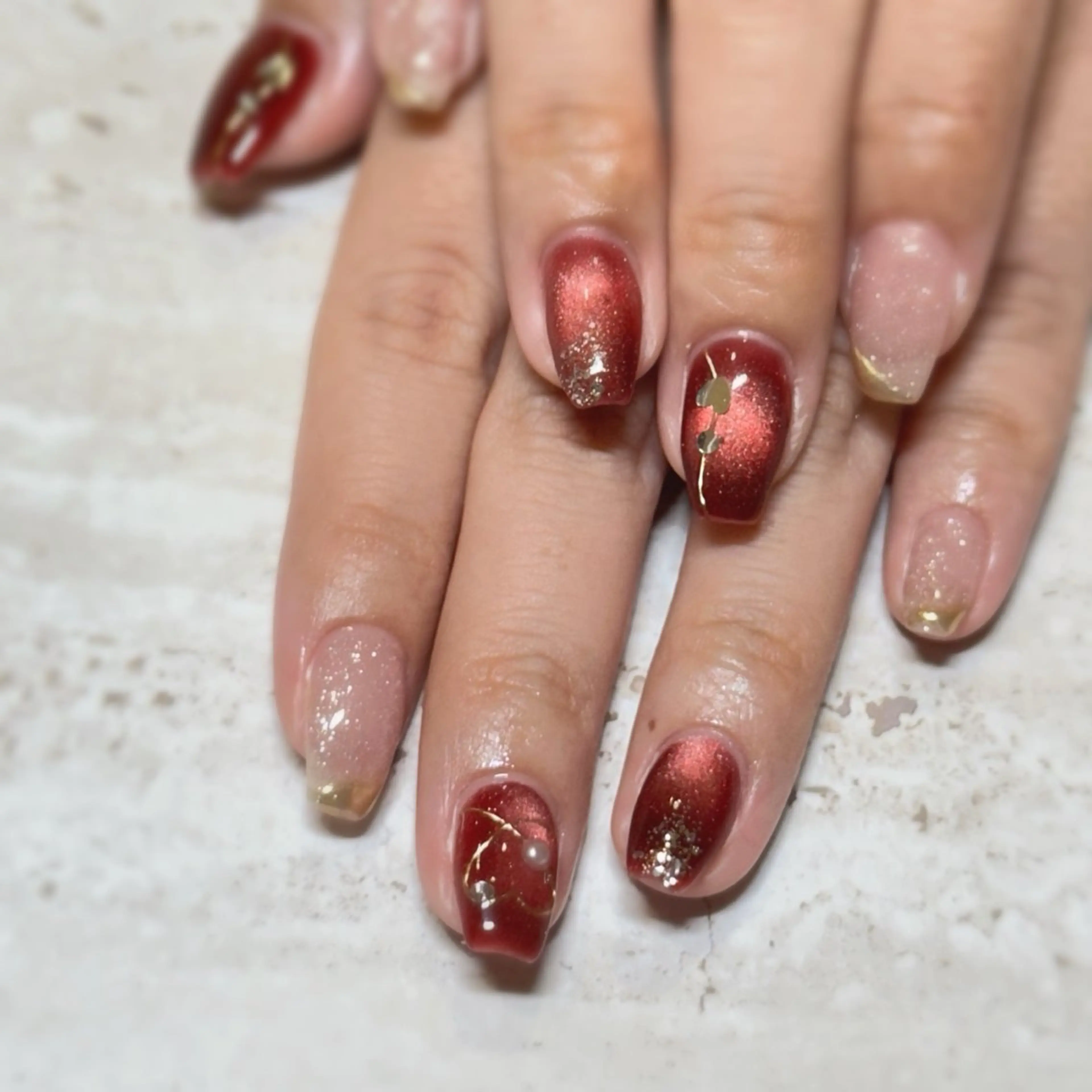 ネイル ⚜️個性派ネイル⚜️ ℝ𝕖𝕟𝕒🦉のネイルデザイン