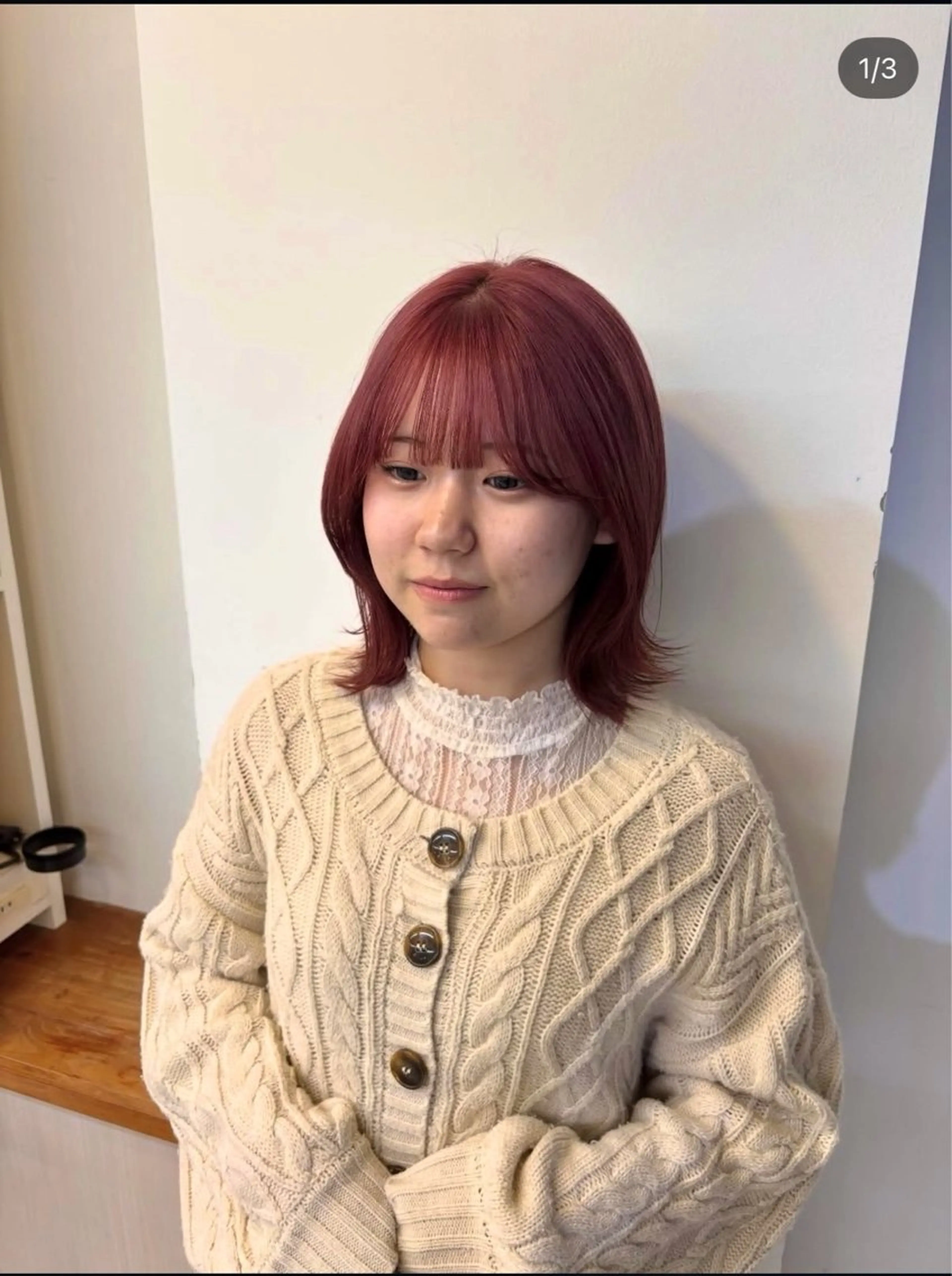 ミディアム カラー 金澤 翔太のヘアスタイル