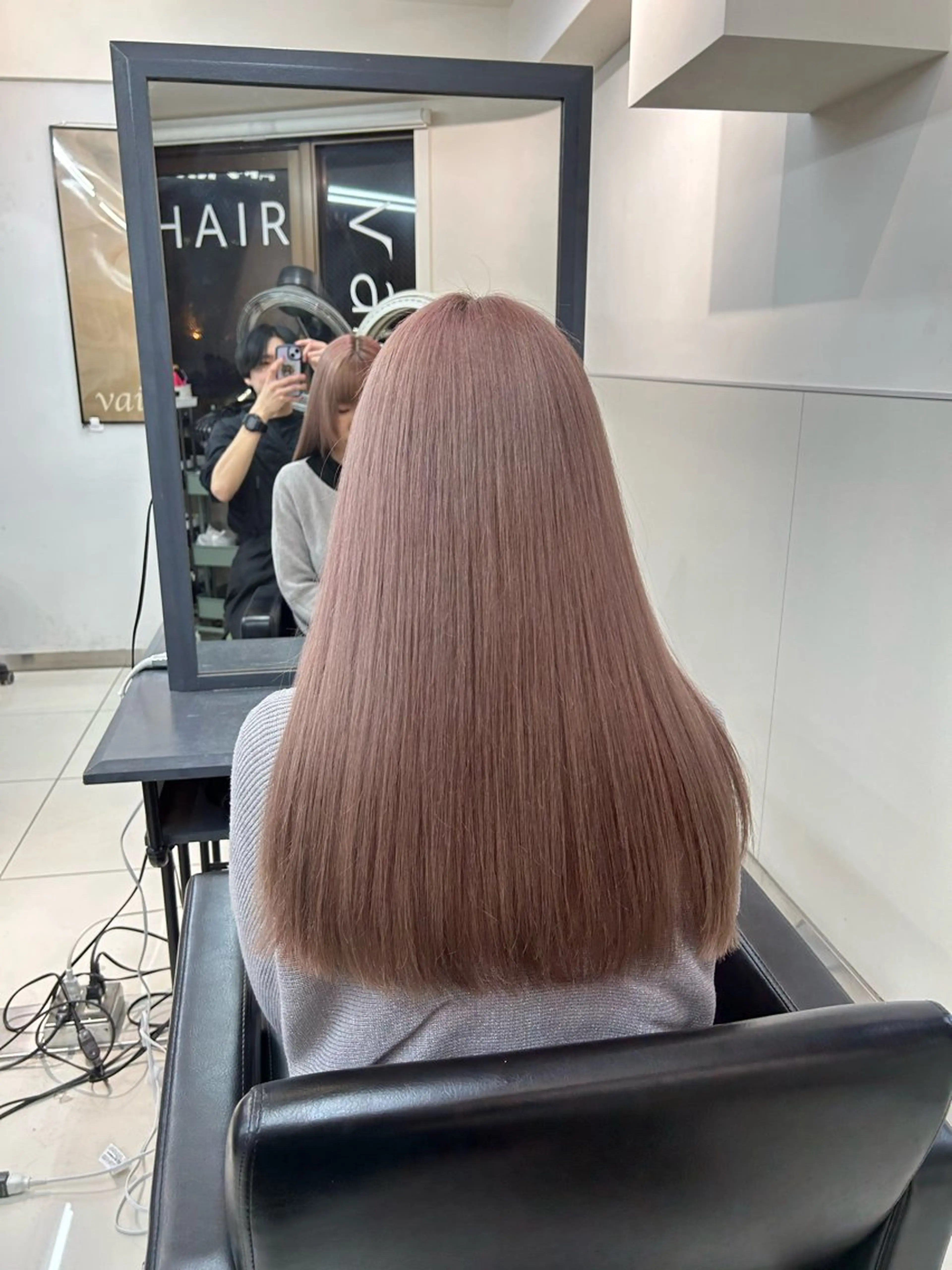 ロング くびれボブレイヤー 渋谷/kougaのヘアスタイル