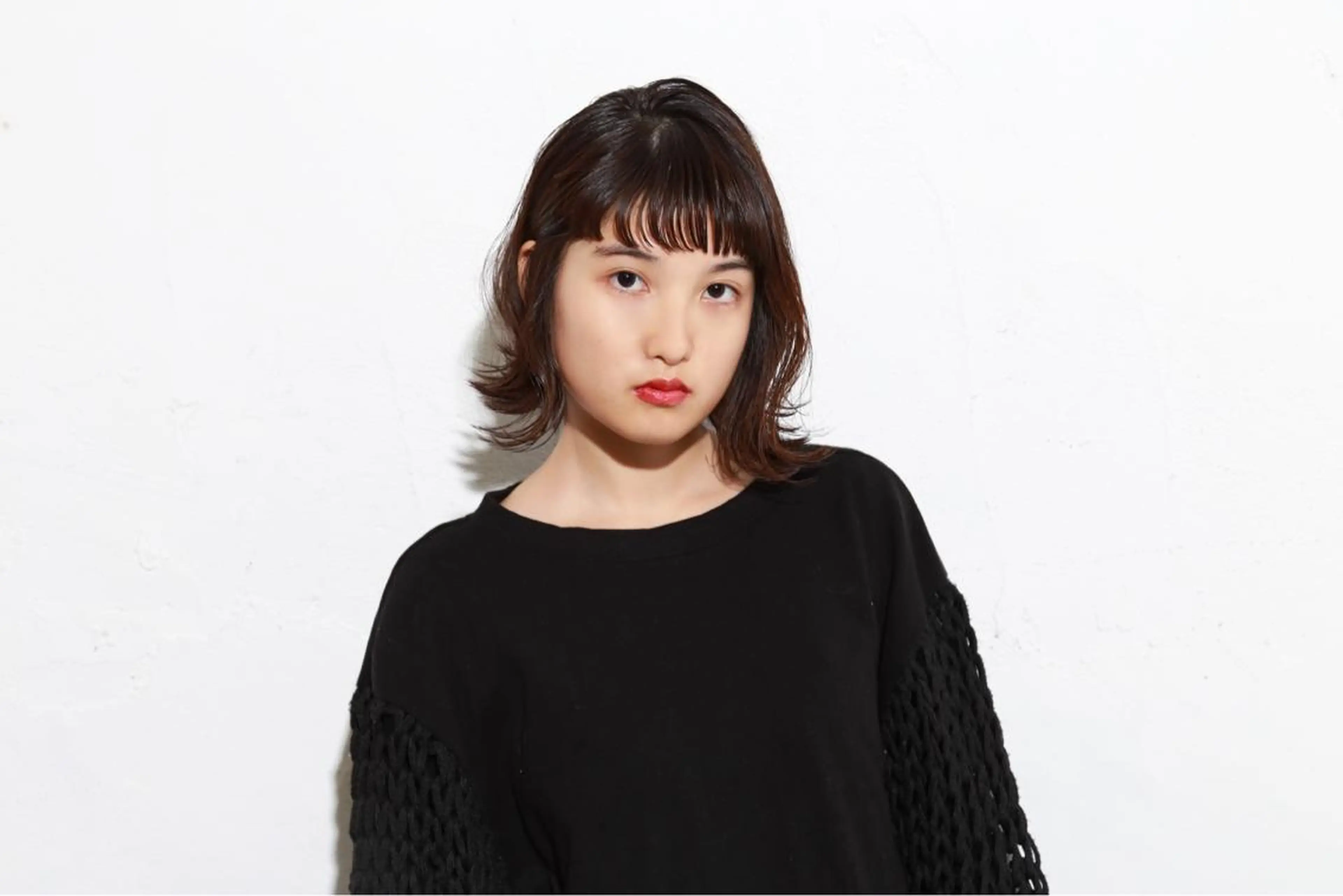 ミディアム カラー カット ヘアカラー トリートメント BRIST kitaのヘアスタイル