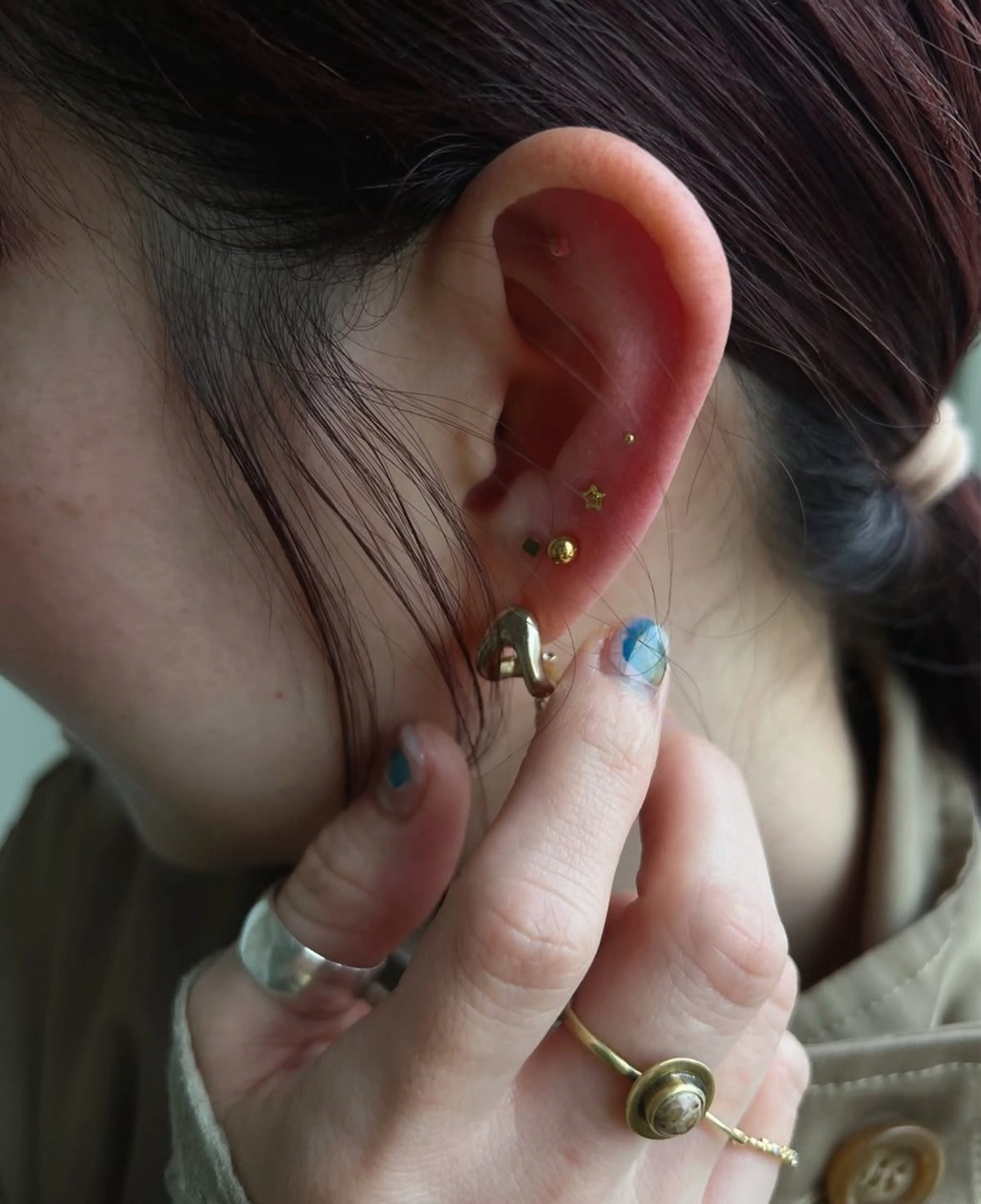 お試し耳ツボジュエリー💎6​〜​8粒までの写真