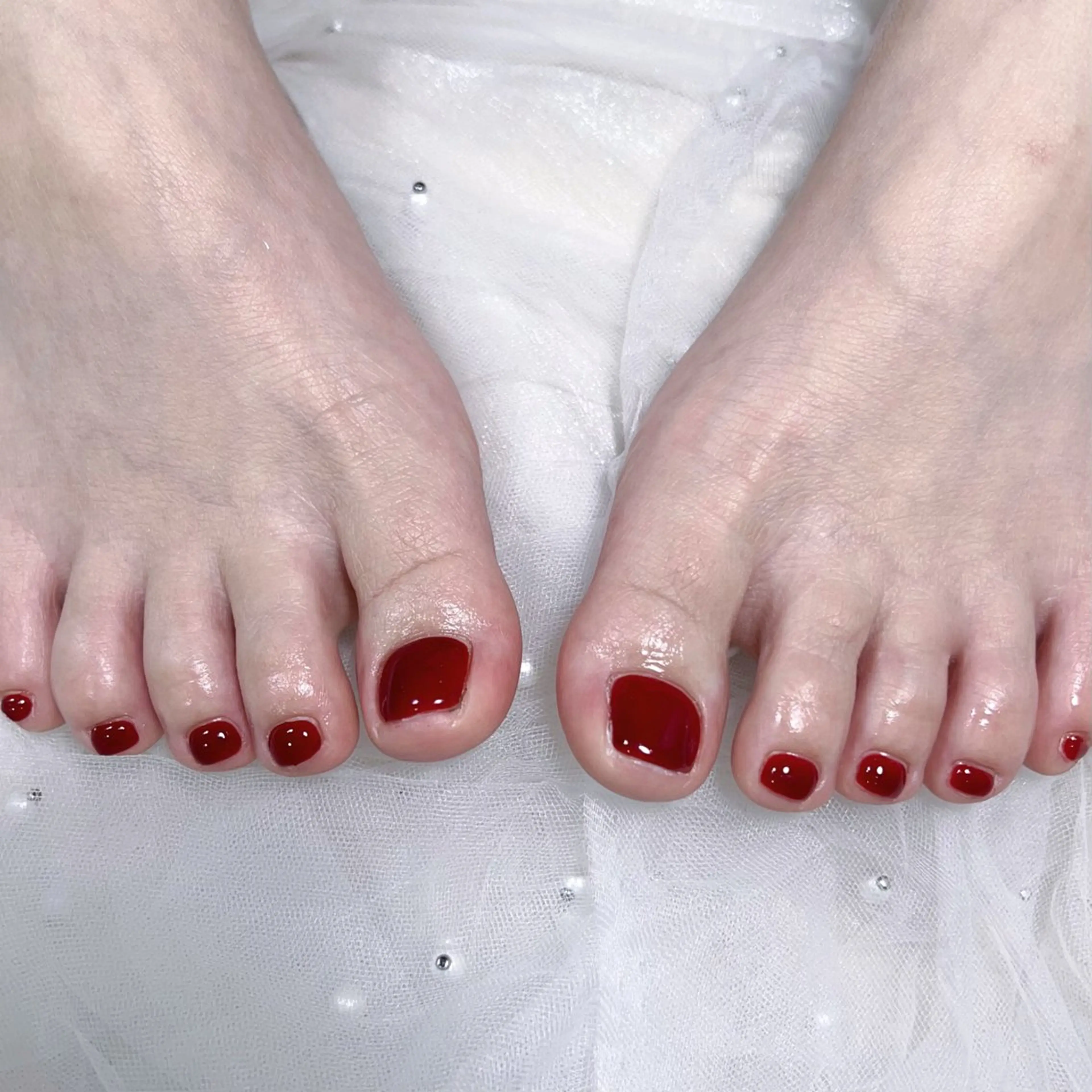 メンズ ネイル メンズ韓国風 アートネイル オーロラネイル ガーリー キラキラネイル フットネイル Nail salon 木にいるのネイルデザイン