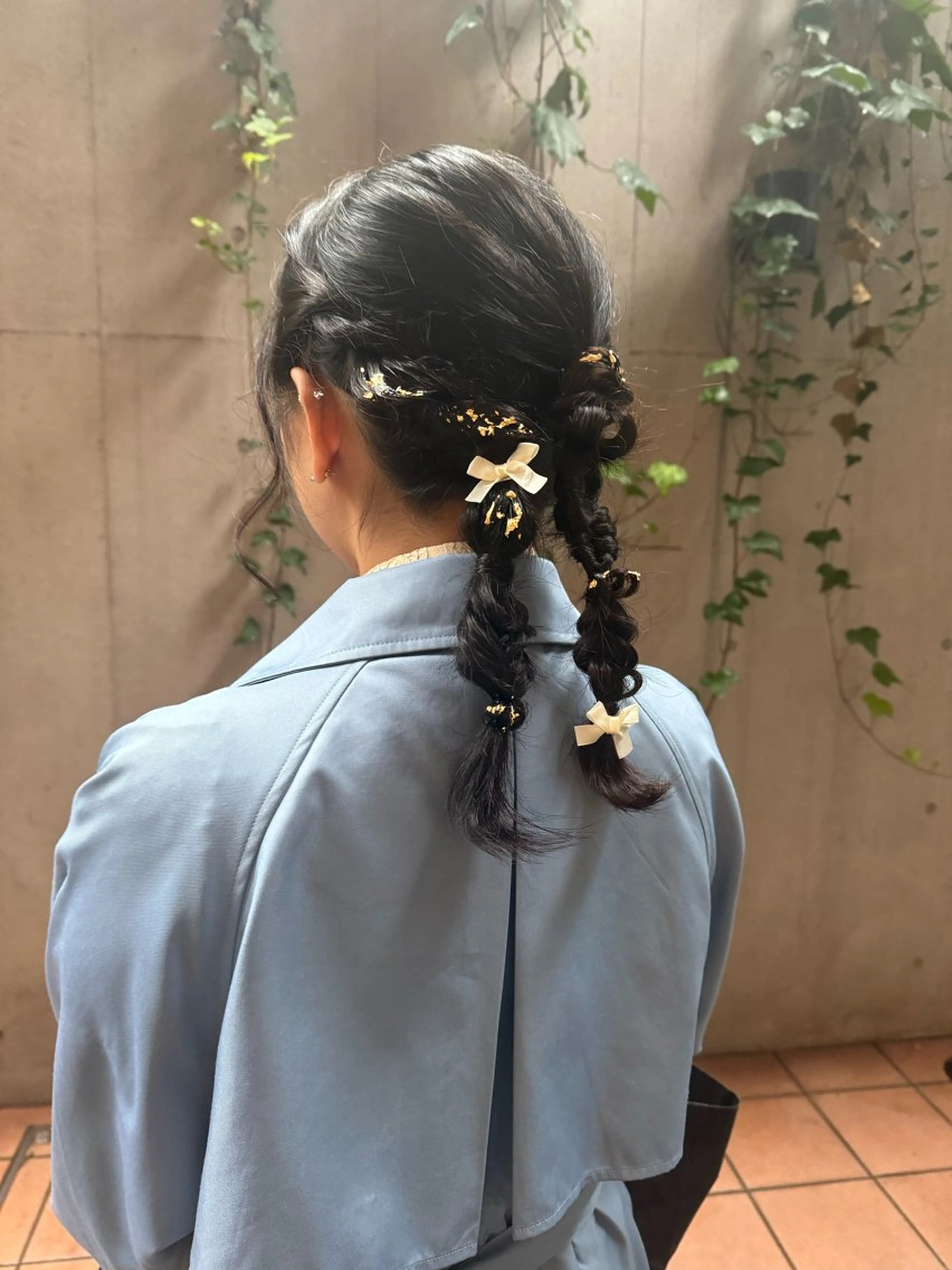 ミディアム ヘアアレンジ 🎗️【ヘアセット 美眉】吉川玲🎗️のヘアスタイル