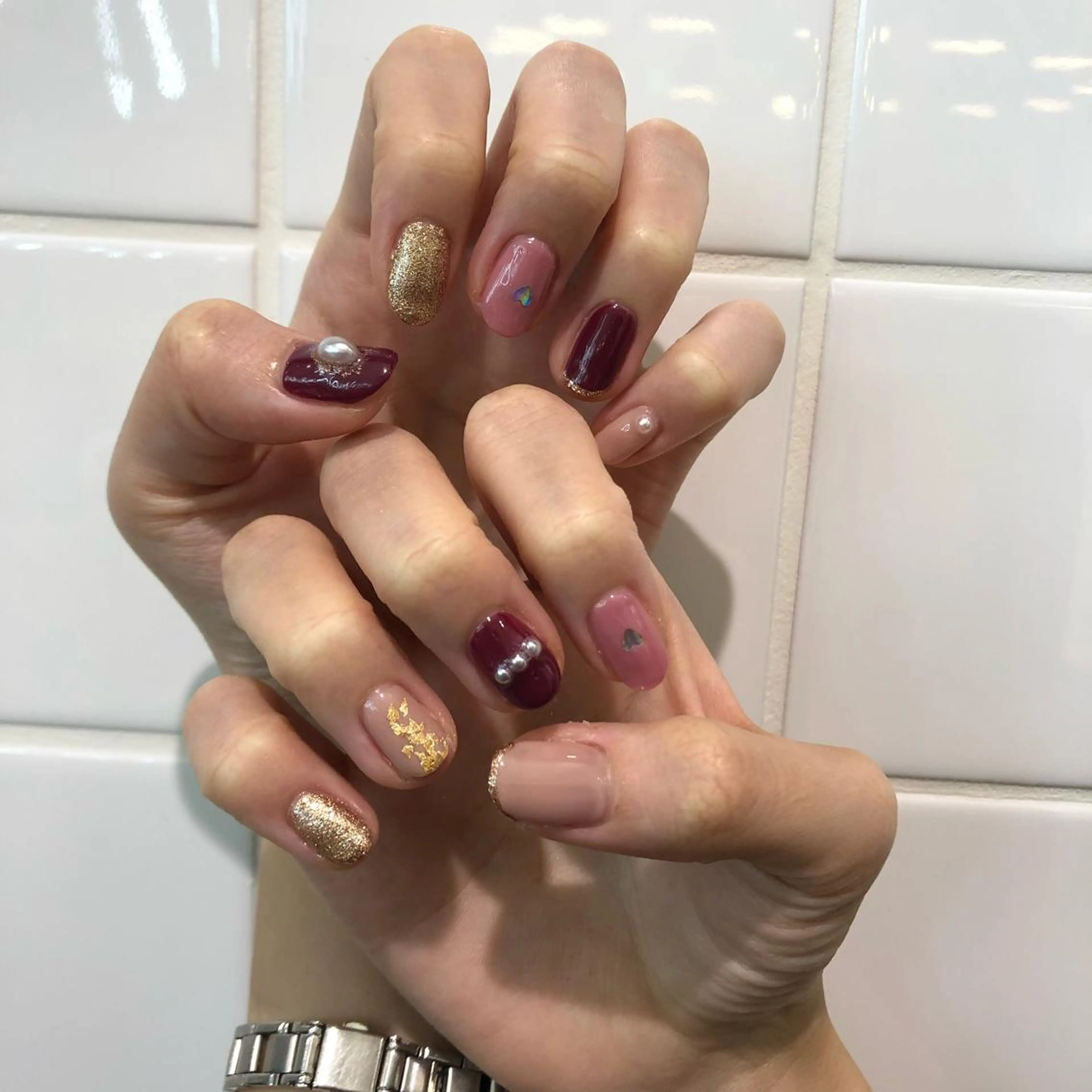 ネイル 【淡色color/ nail】maikoのネイルデザイン