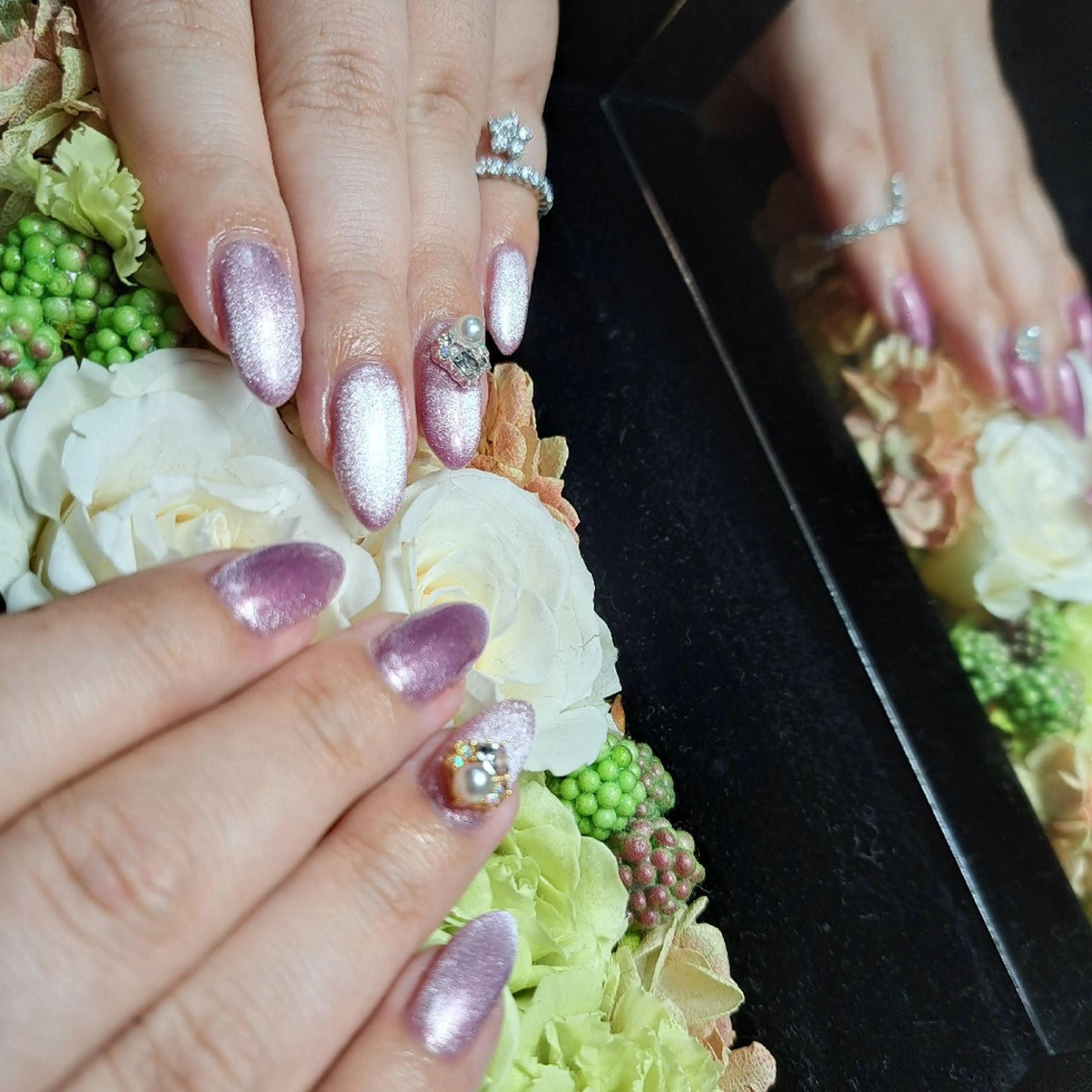 ネイル ピンク HAYASHI  Nのネイルデザイン