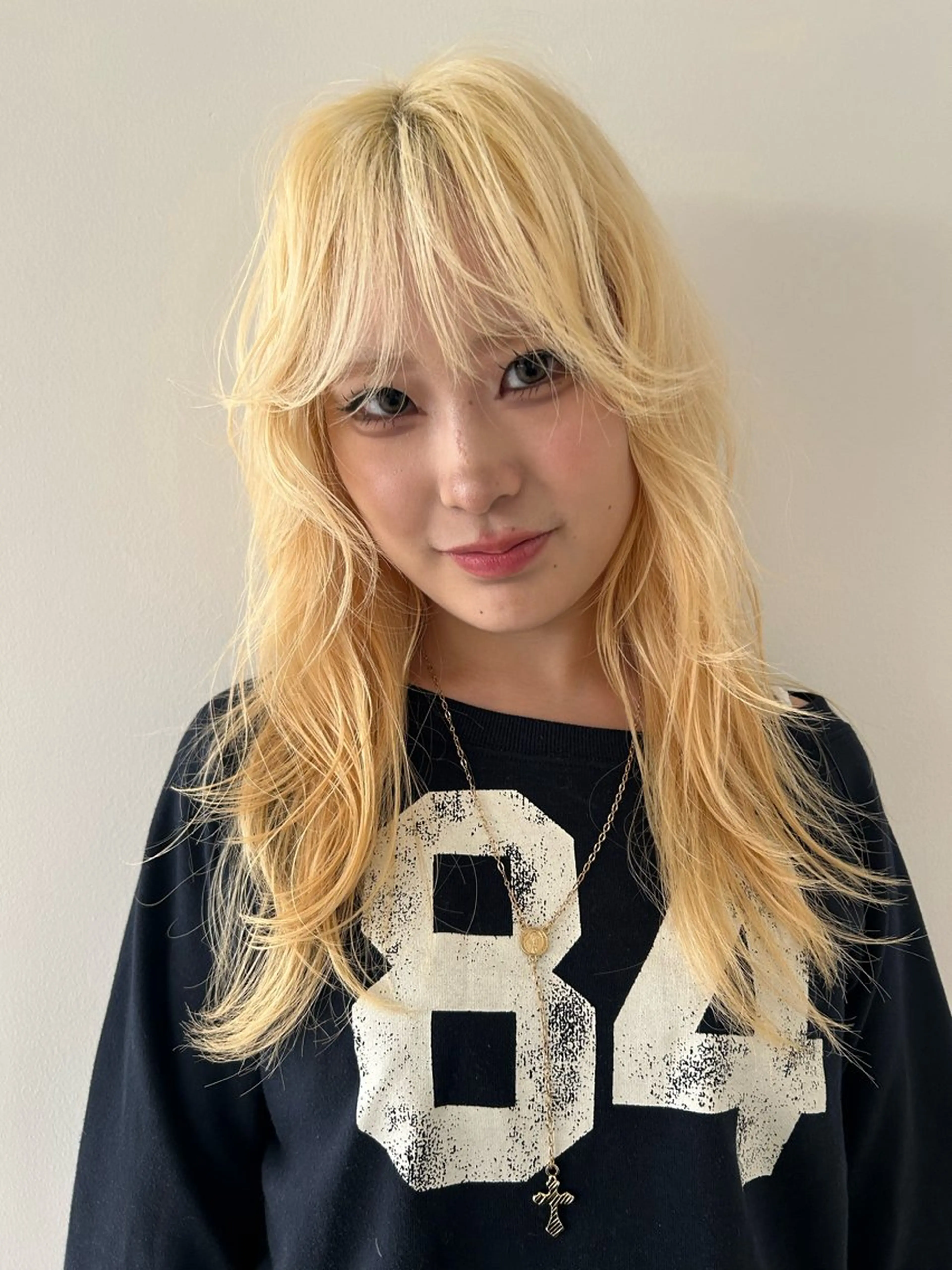 ロング カラー ヘアカラー トリートメント ケアパーマ/ケアブリ ーチdaisukeのヘアスタイル