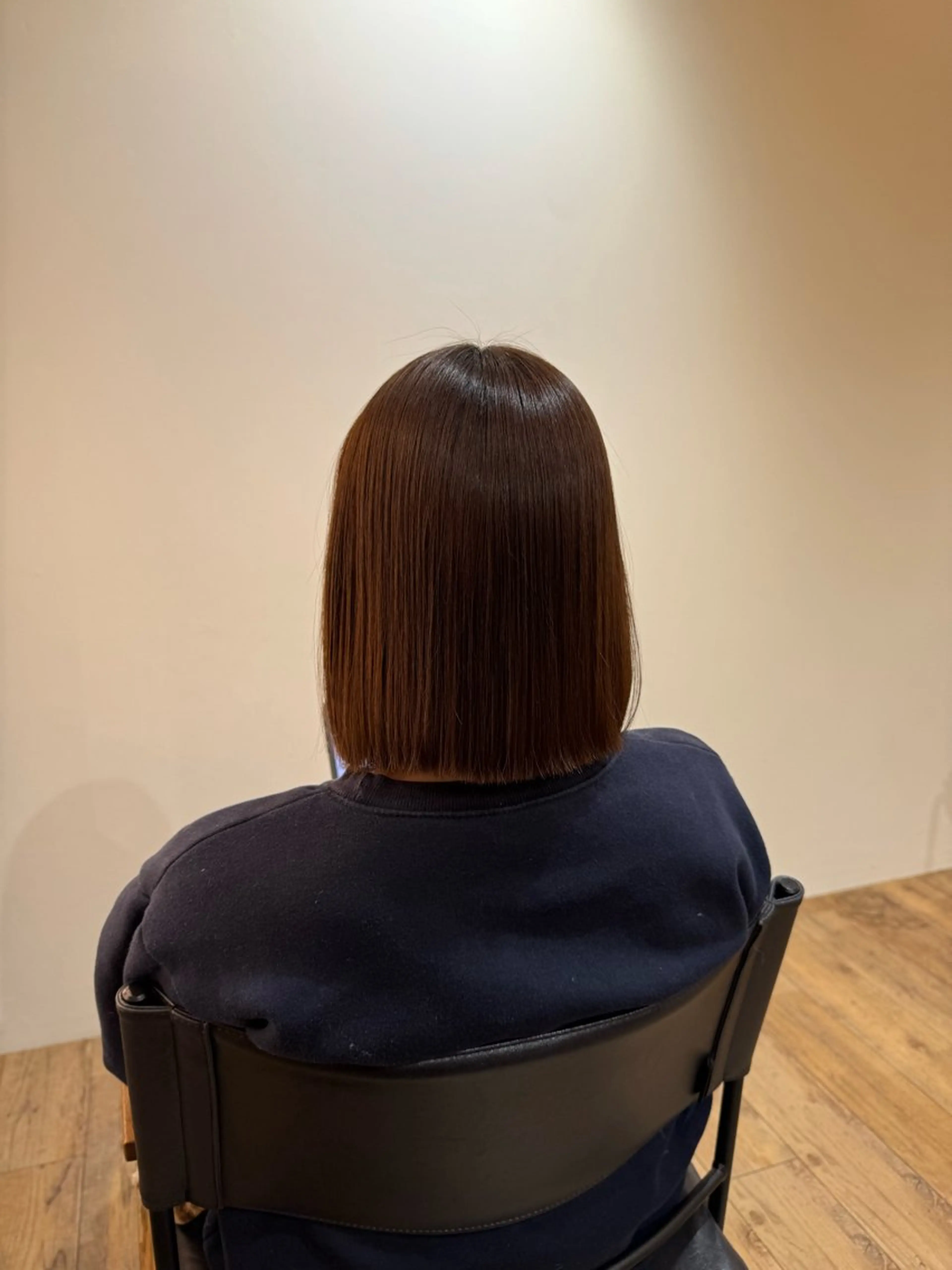 セミロング カット 縮毛矯正 トリートメント 美髪/髪質改善 川口凌弥のヘアスタイル