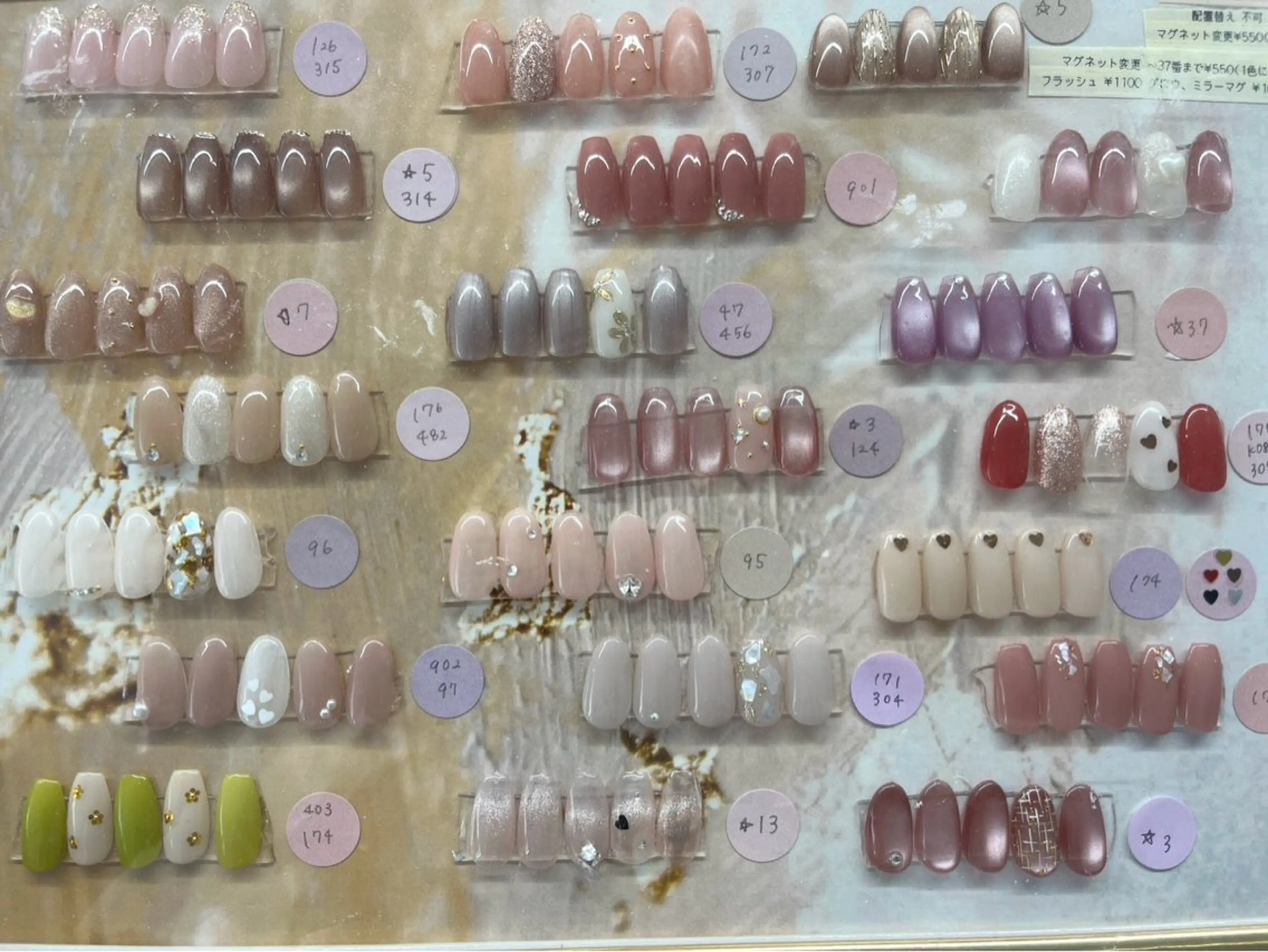 ネイル calla ネイリストのネイルデザイン