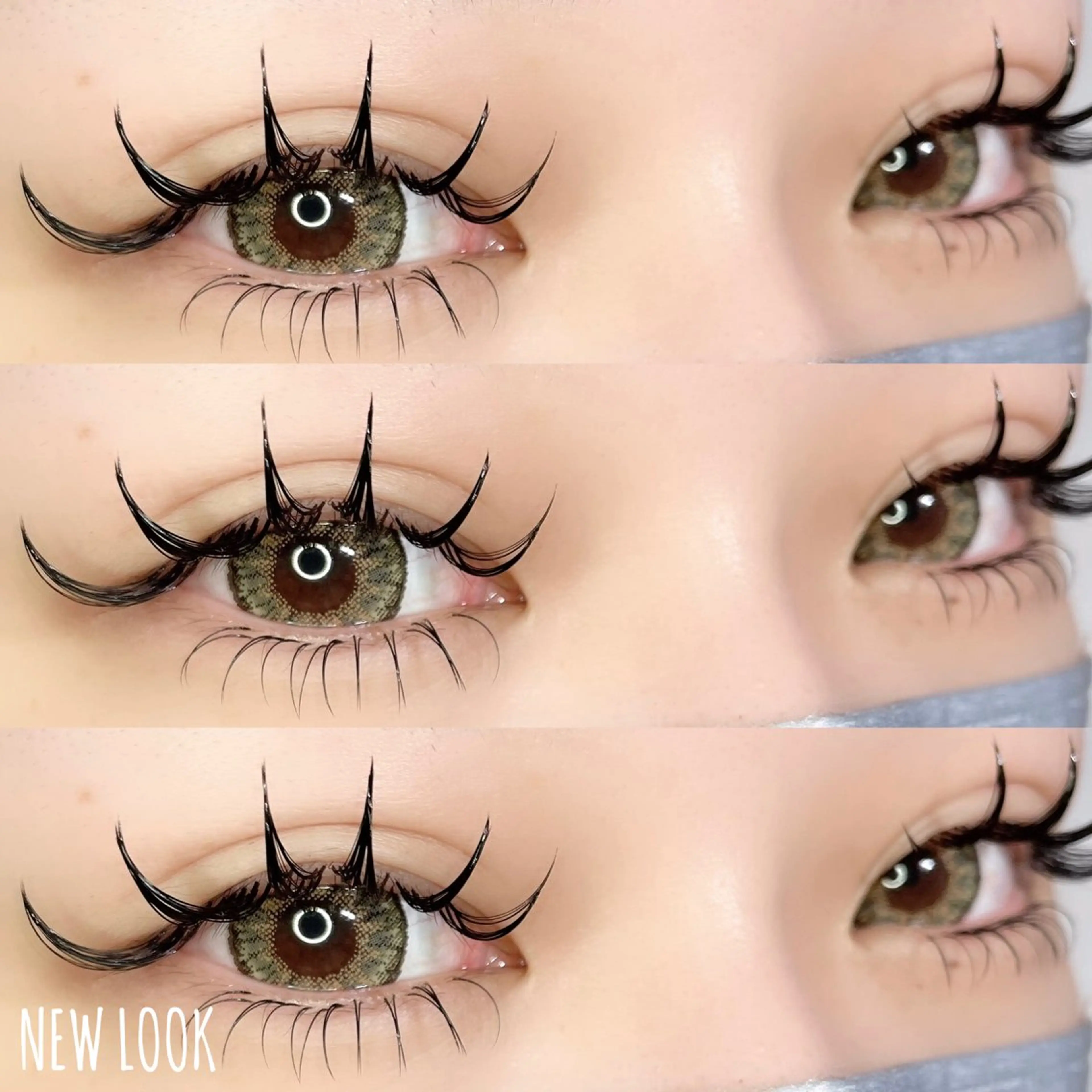 マツエク・マツパ 下まつげエクステ マツエク NEW LOOKのマツエク・マツパデザイン