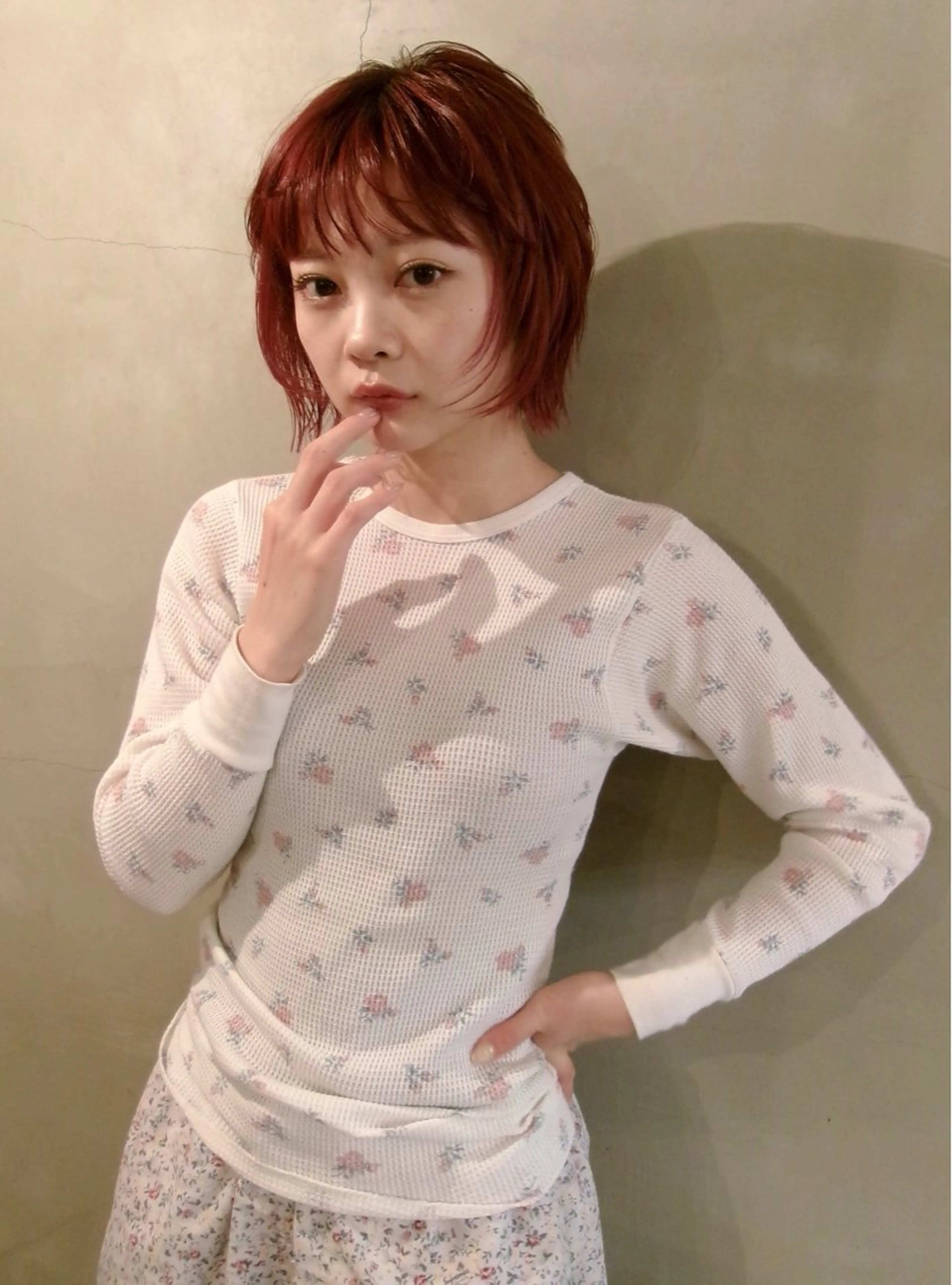 【迷ったらこれ】似合わせカット＋透明感カラー（平日） ¥6,600の写真