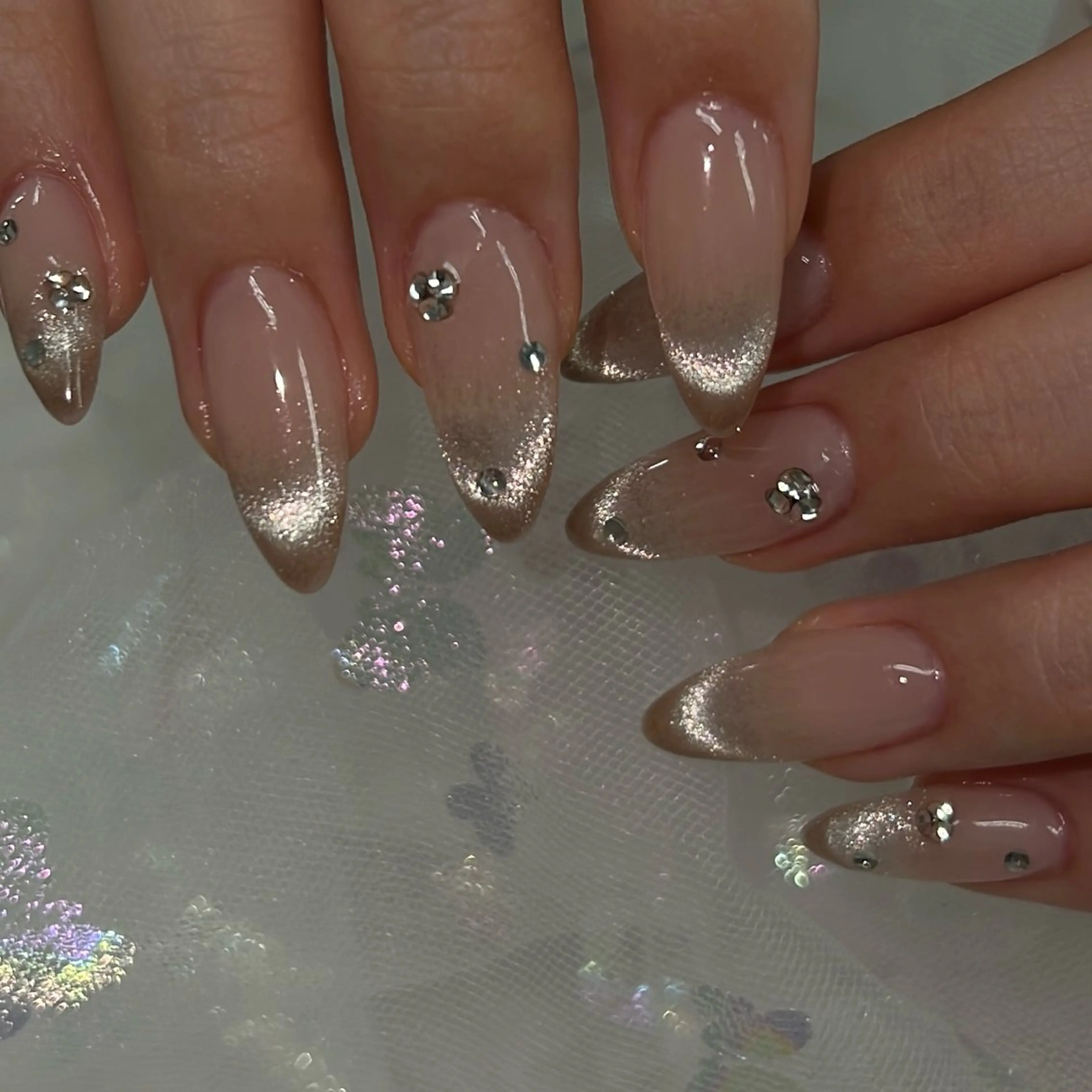 ネイル ハンドネイル tener Luna🧚のネイルデザイン