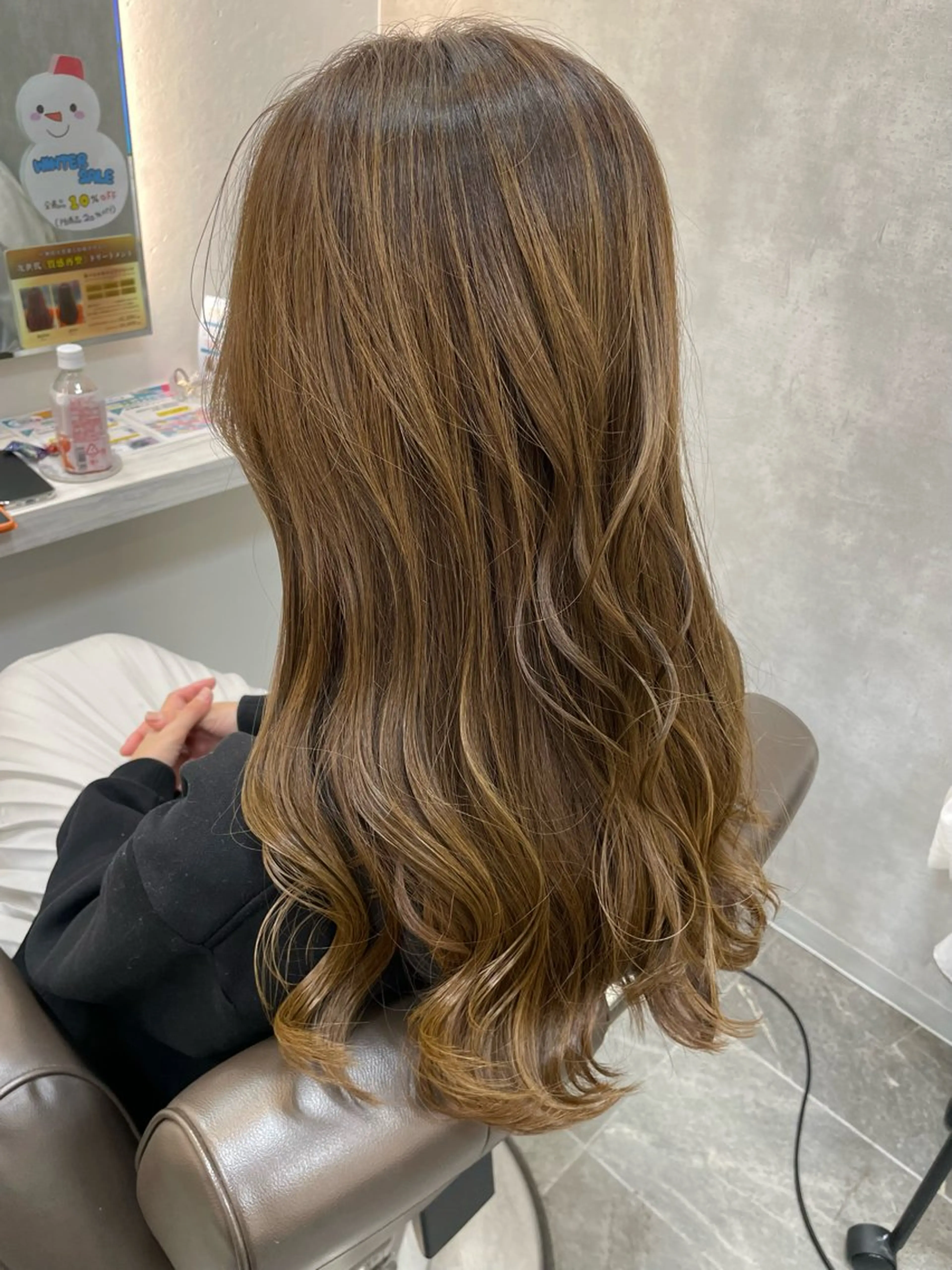 ロング カラー 堀 春奈のヘアスタイル