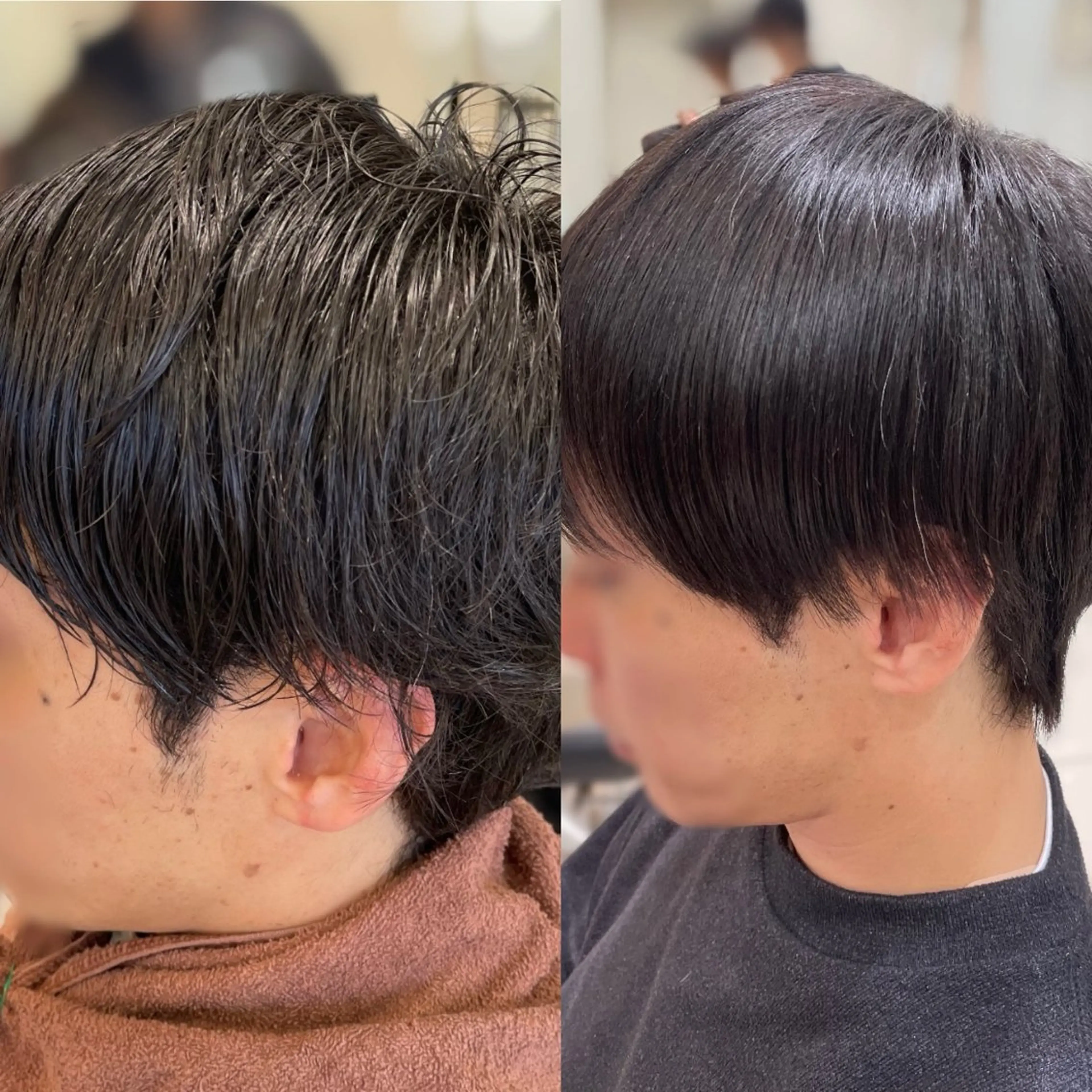 メンズ 🔹メンズ縮毛矯正 川島爽楽🔹のヘアスタイル