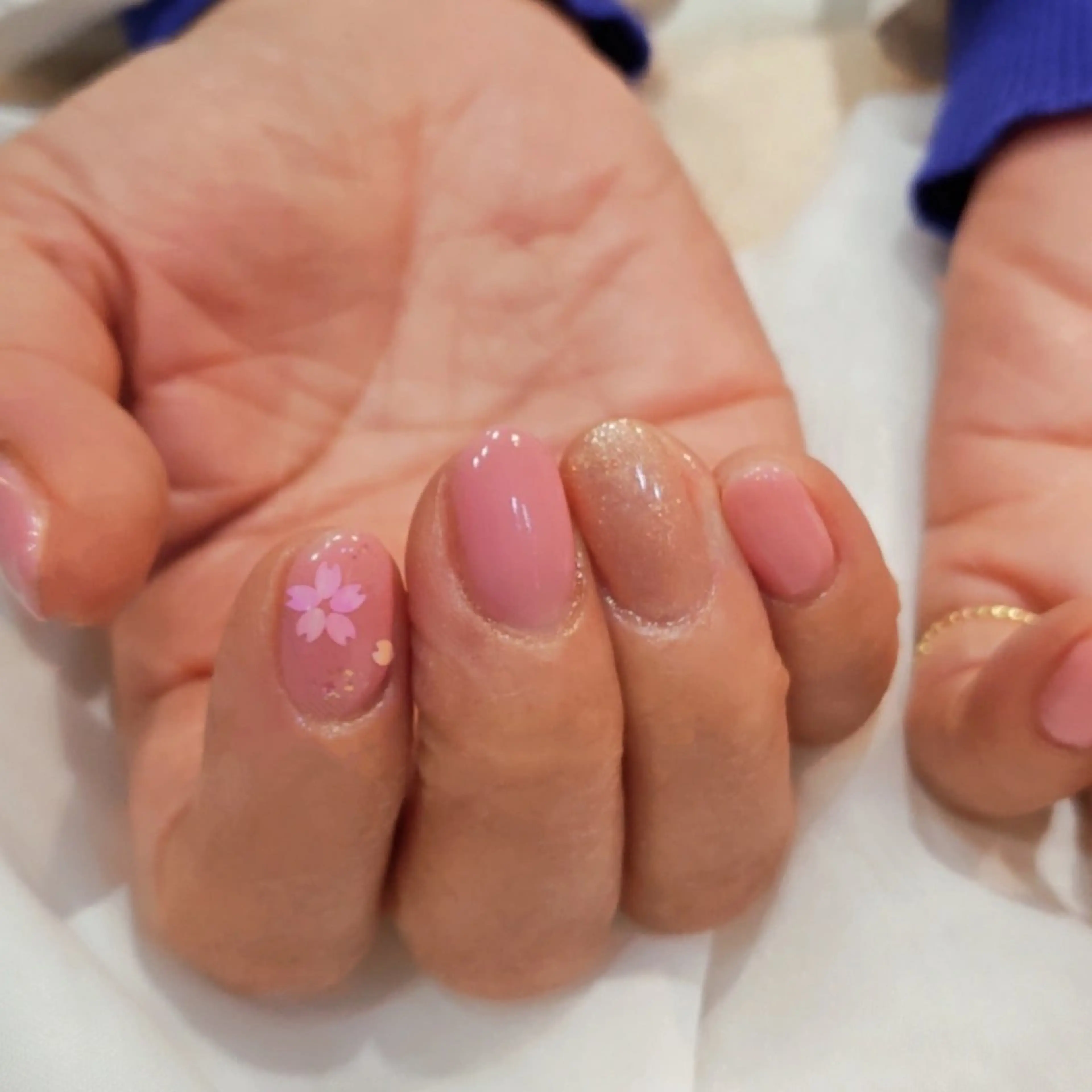 ネイル 桜ネイル 春ネイル felicita服部店所属・felicita fumi♡のネイルデザイン