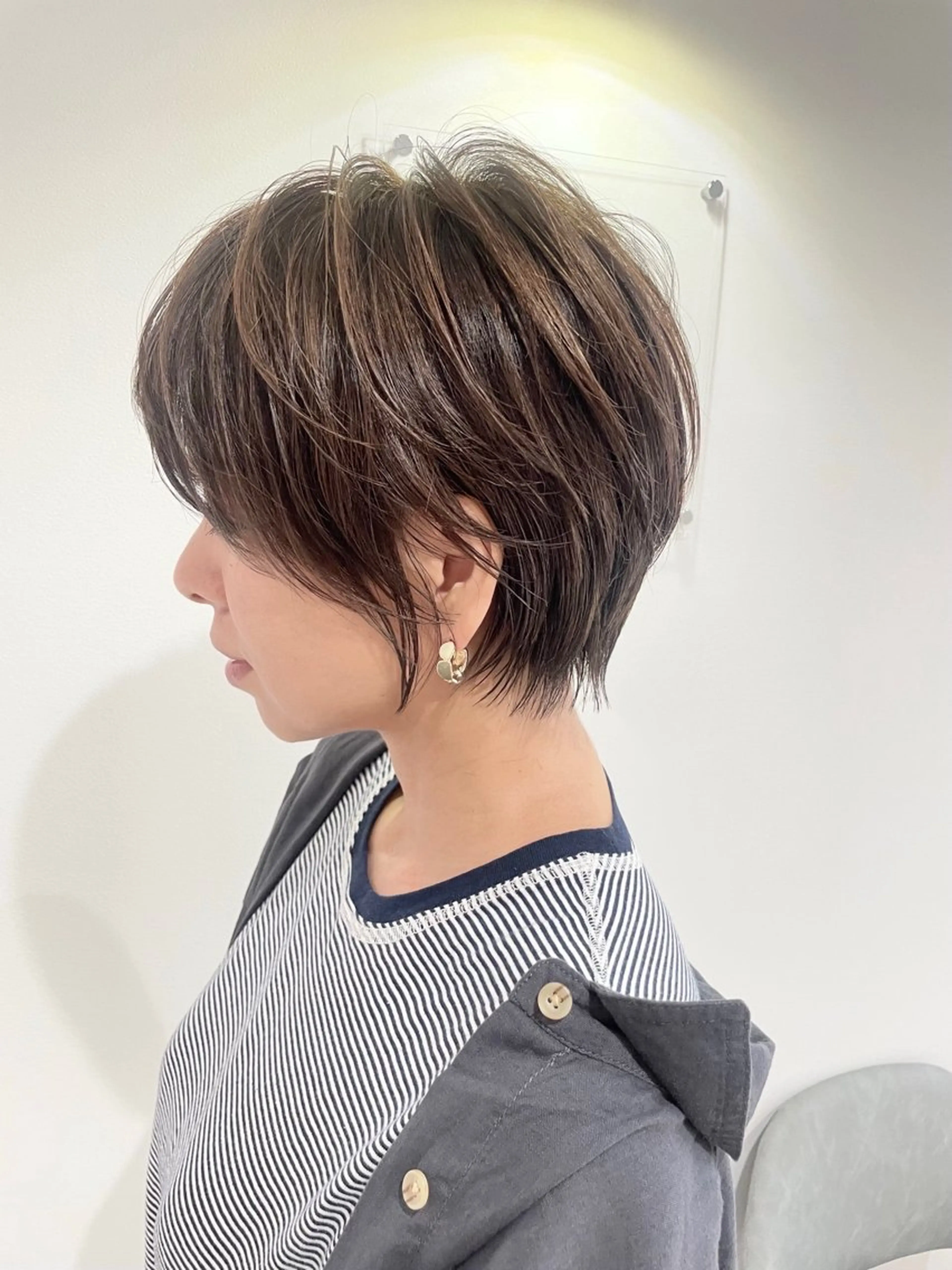 ショート カット ヘアカラー トリートメント I's 山口 翔太のヘアスタイル