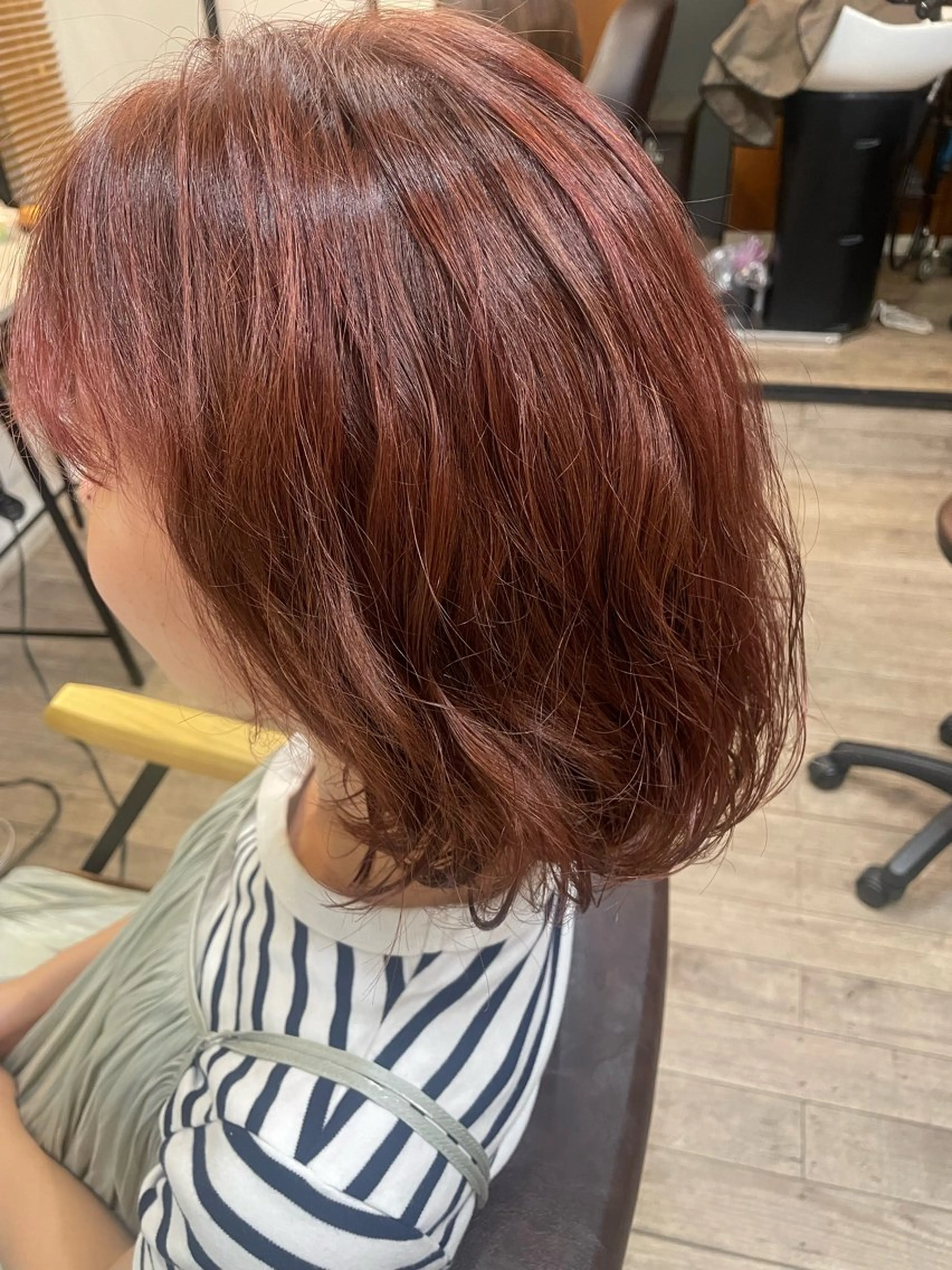 ミディアム ミディアムパーマ 🦋春山 さとみ🦋のヘアスタイル