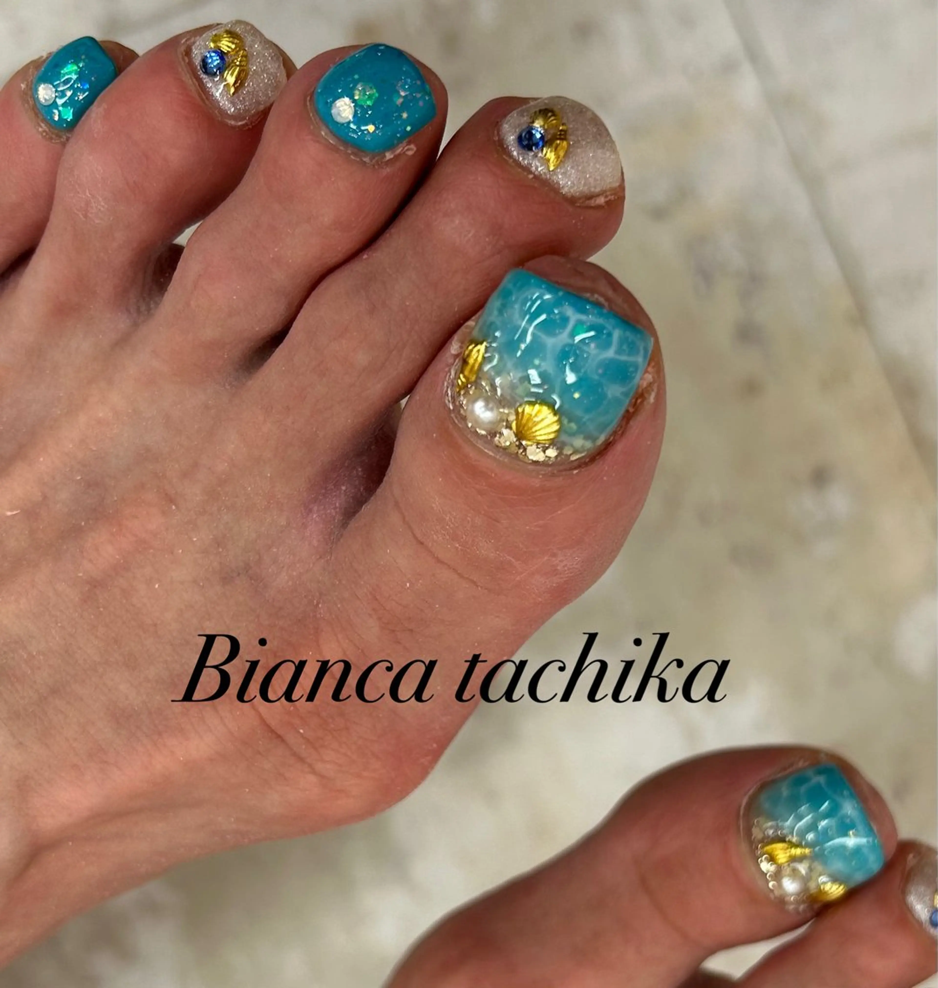 ネイル フットネイル Bianca 立川店 小川のネイルデザイン