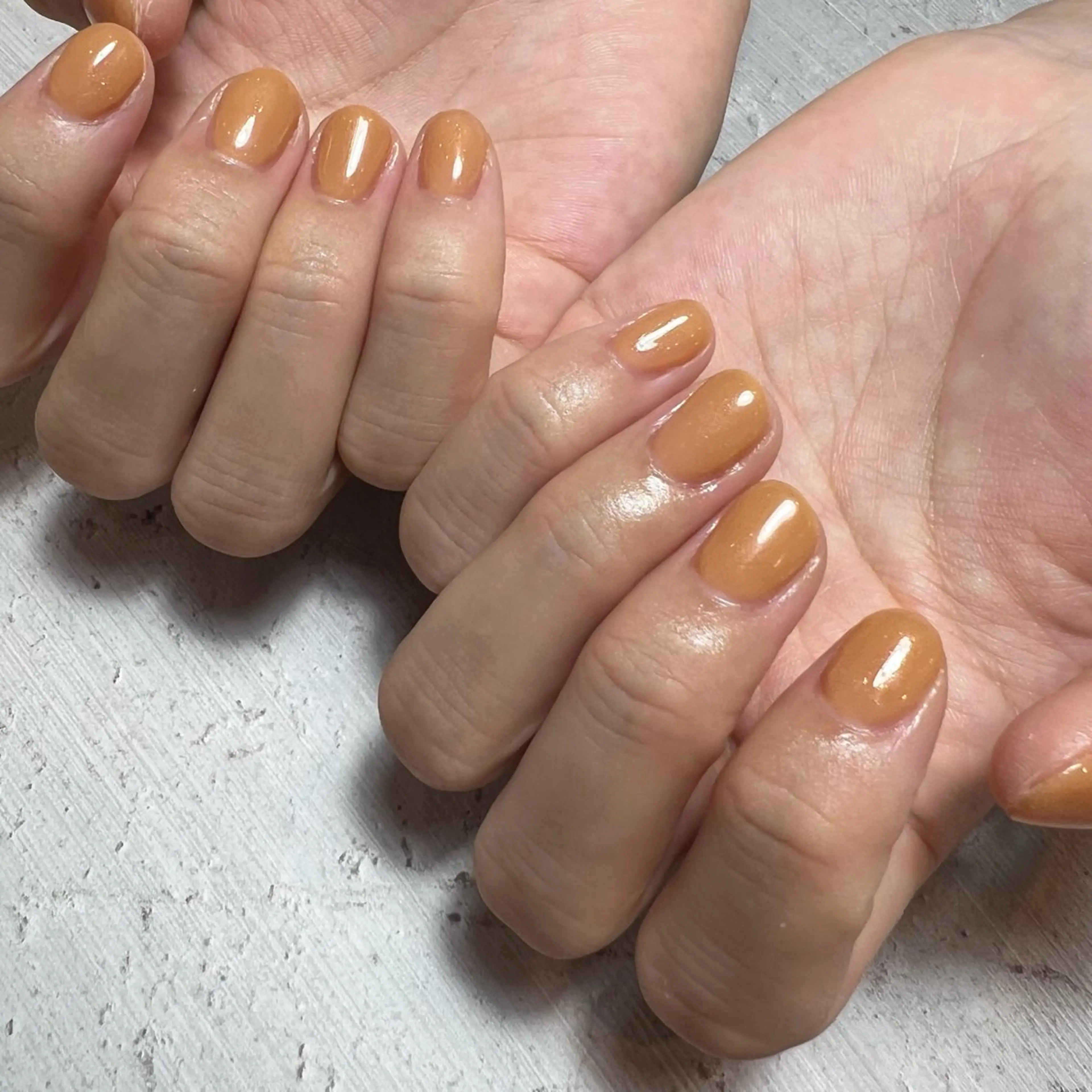 ネイル ワンカラーネイル twin .のネイルデザイン