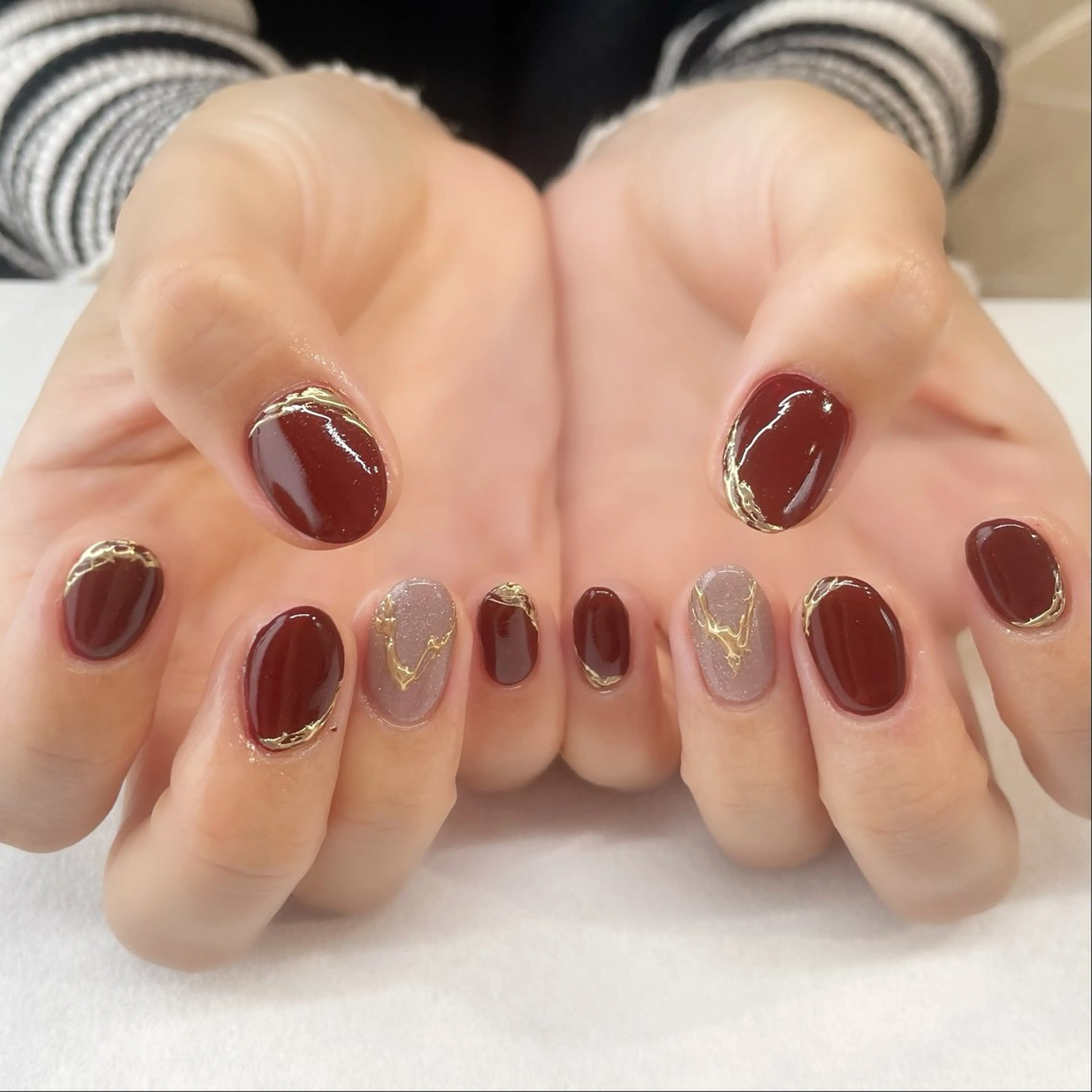 ネイル ハンドネイル 💎🐰 saki. m 🐰💎のネイルデザイン