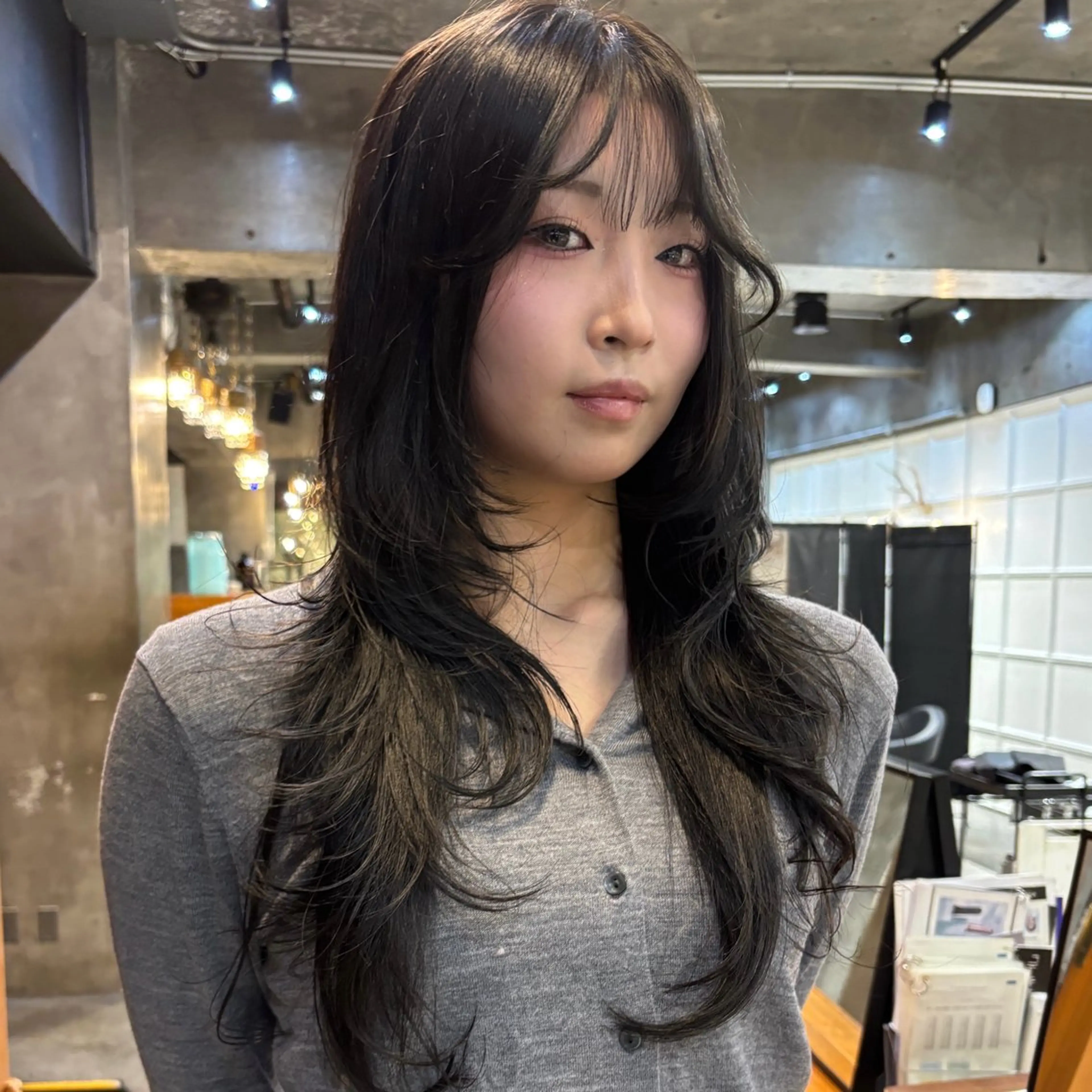 ロング カラー カット ヘアカラー トリートメント デザインレイヤー/ KOSUKEのヘアスタイル