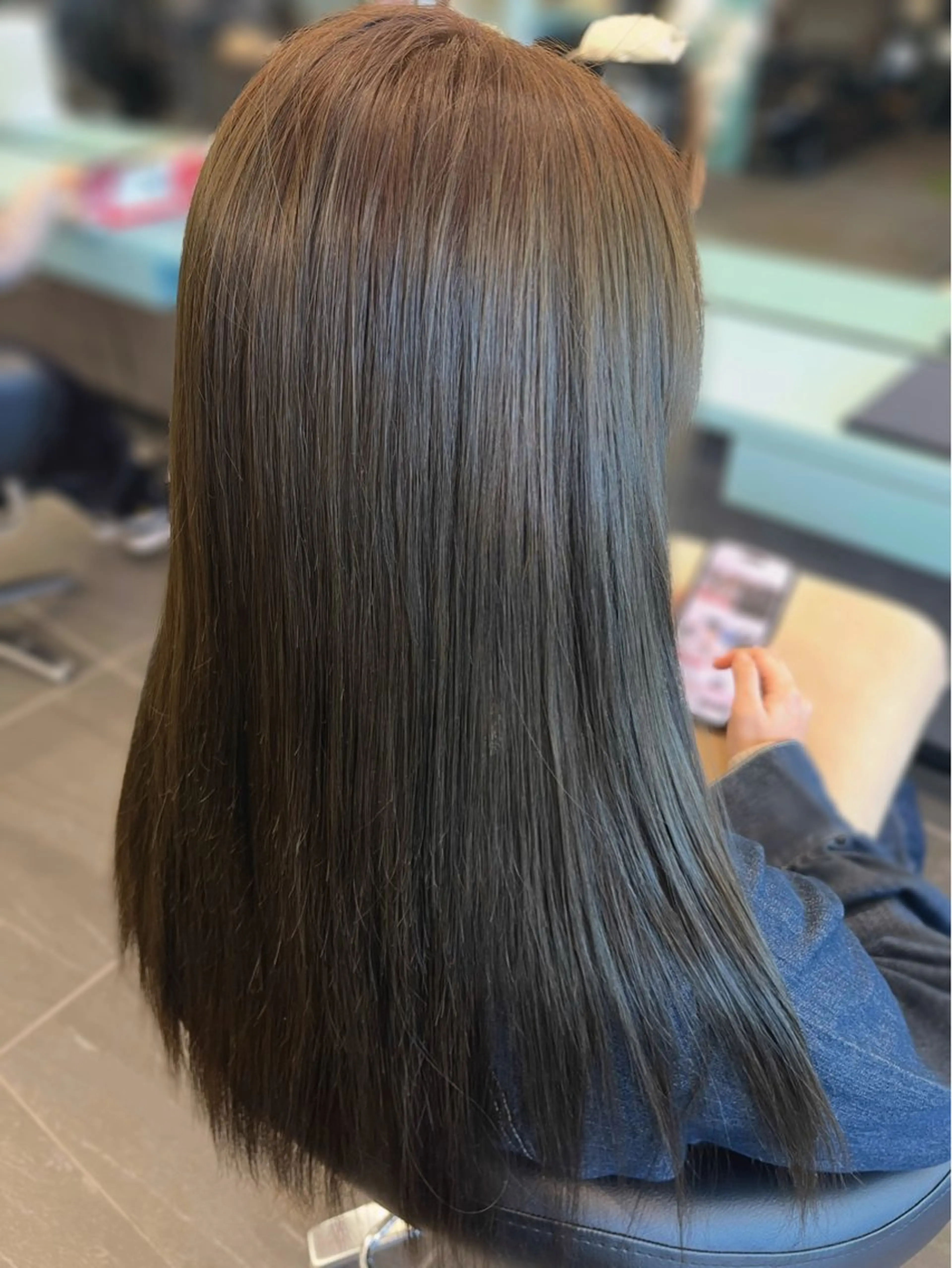 カラー オリーブカラー ヘアカラー 久留生 隼斗のヘアスタイル