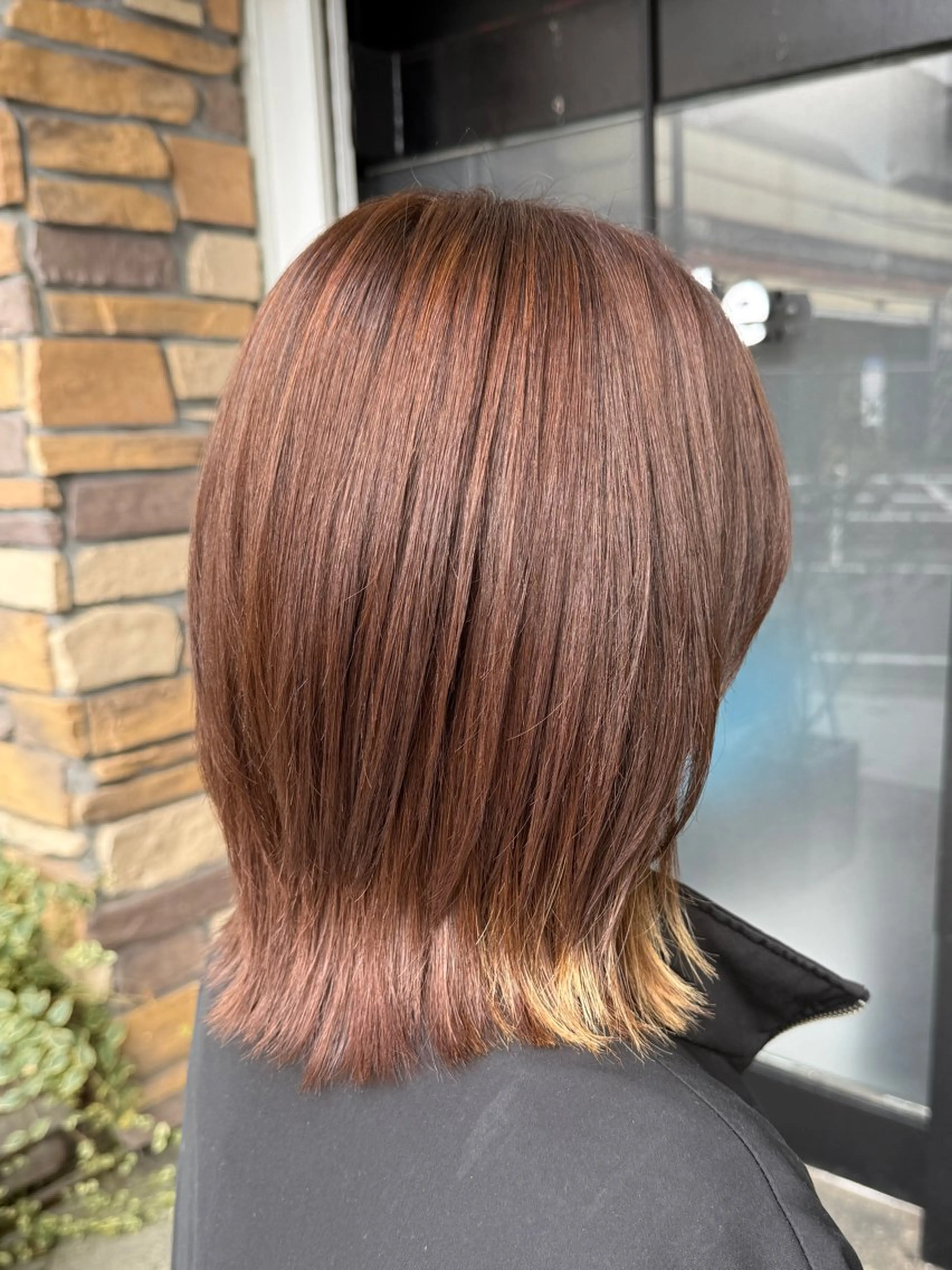 ミディアム カラー ヘアカラー 透明感カラー/パーマ 🌀アオノのヘアスタイル