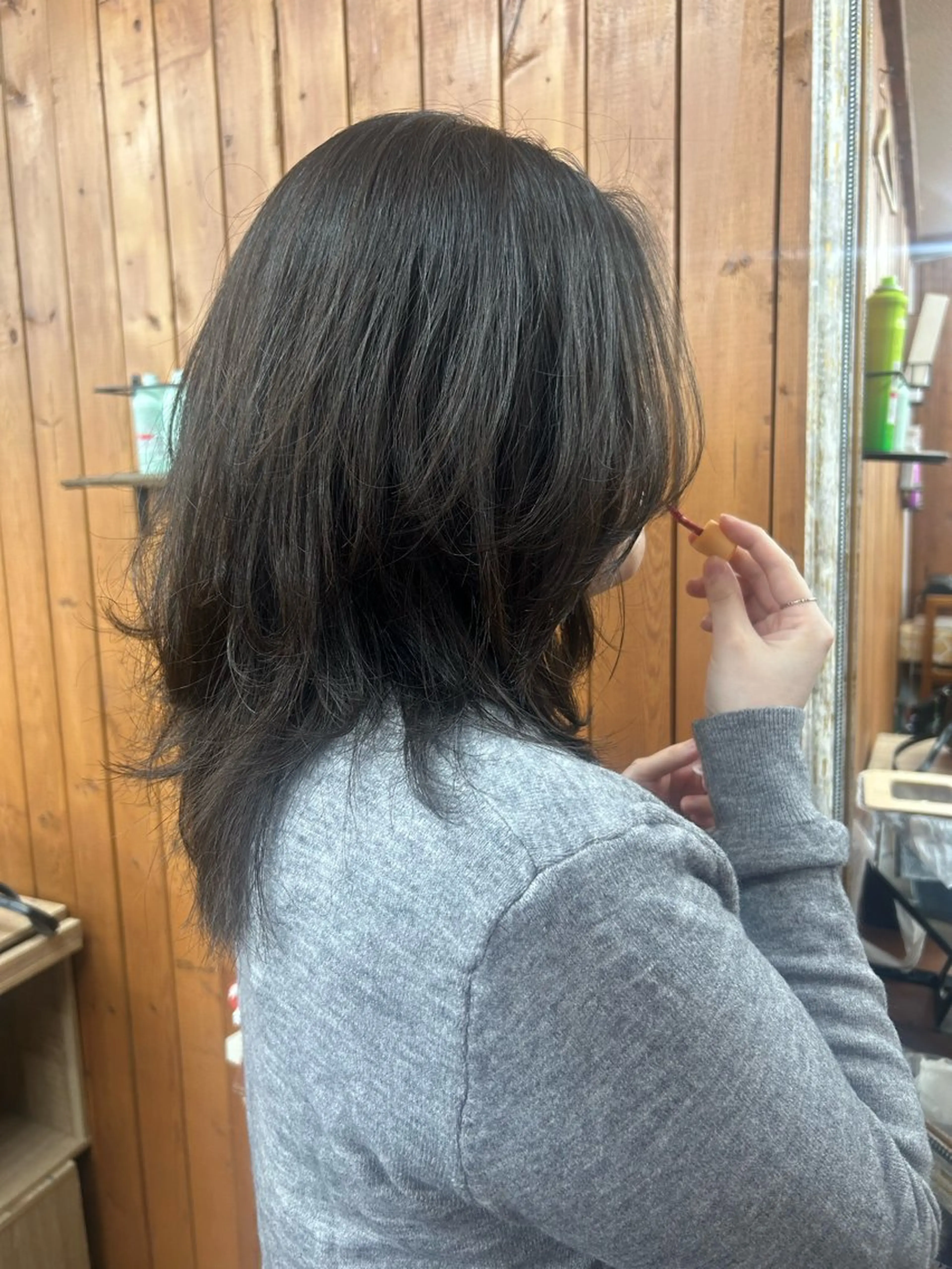 セミロング モデル募集 仙台美容室/あゆみのヘアスタイル