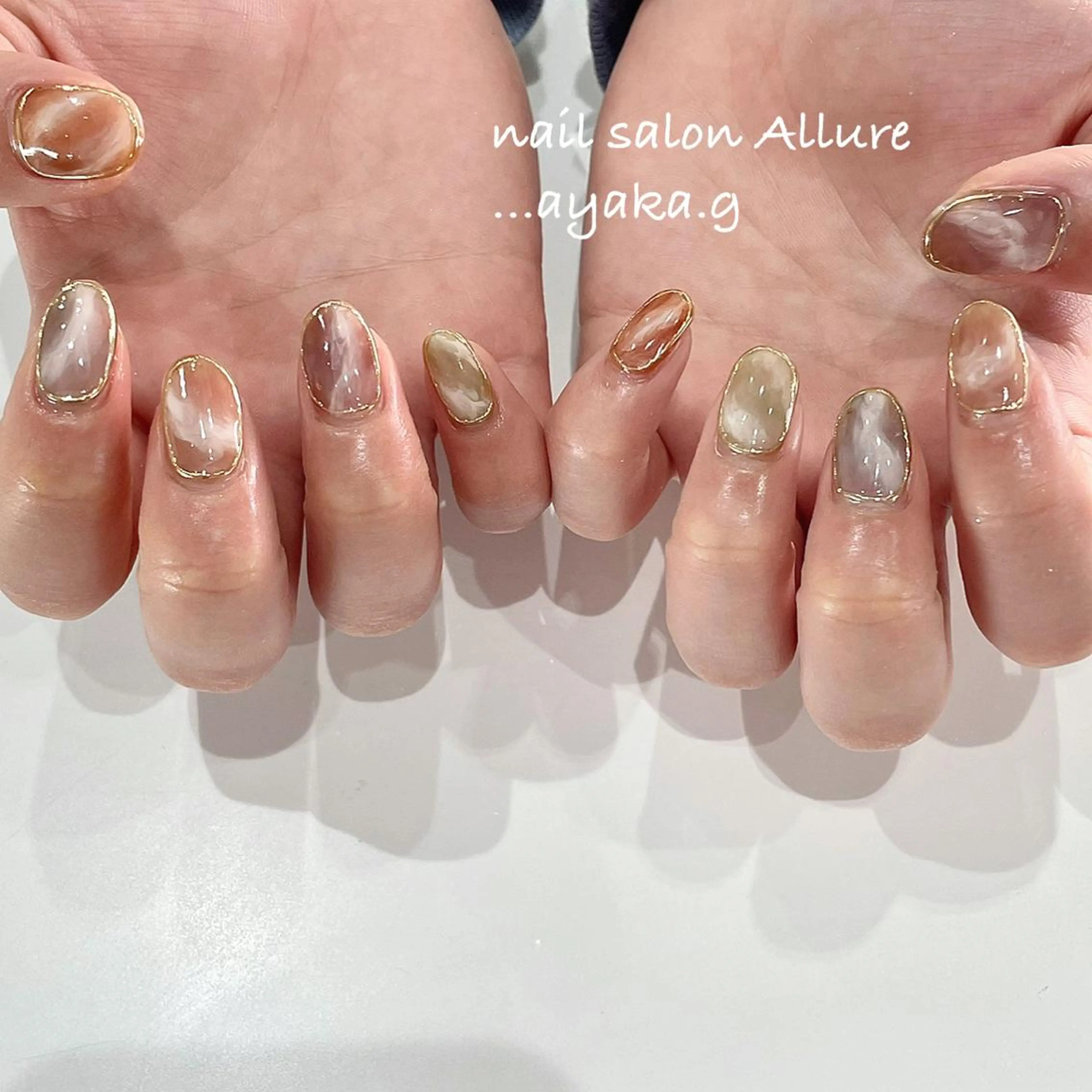 ネイル Allure小山店 後藤文香のネイルデザイン