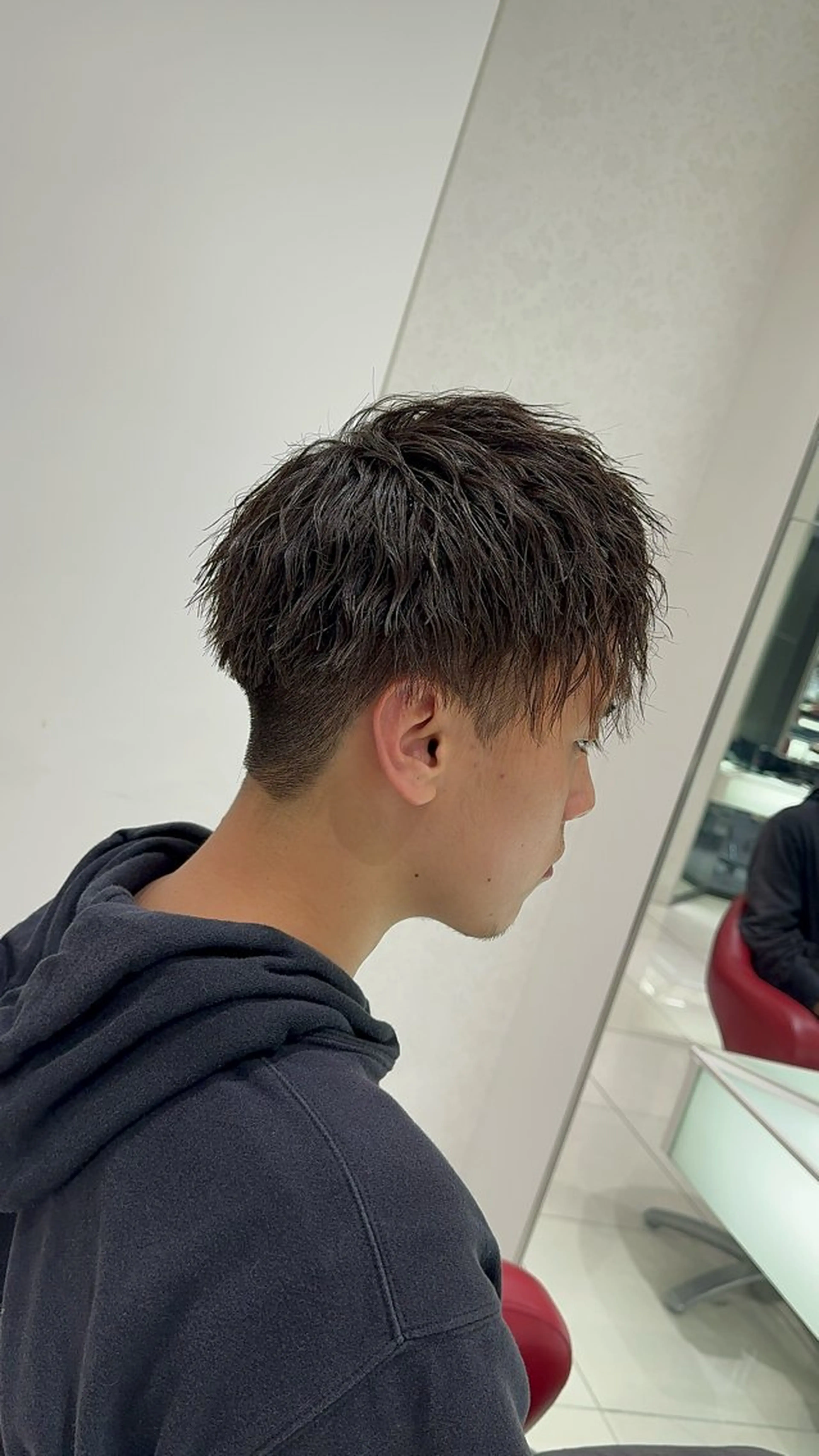 【メンズ限定】カット➕パーマ➕ワンカラー💙  ̖́-の写真