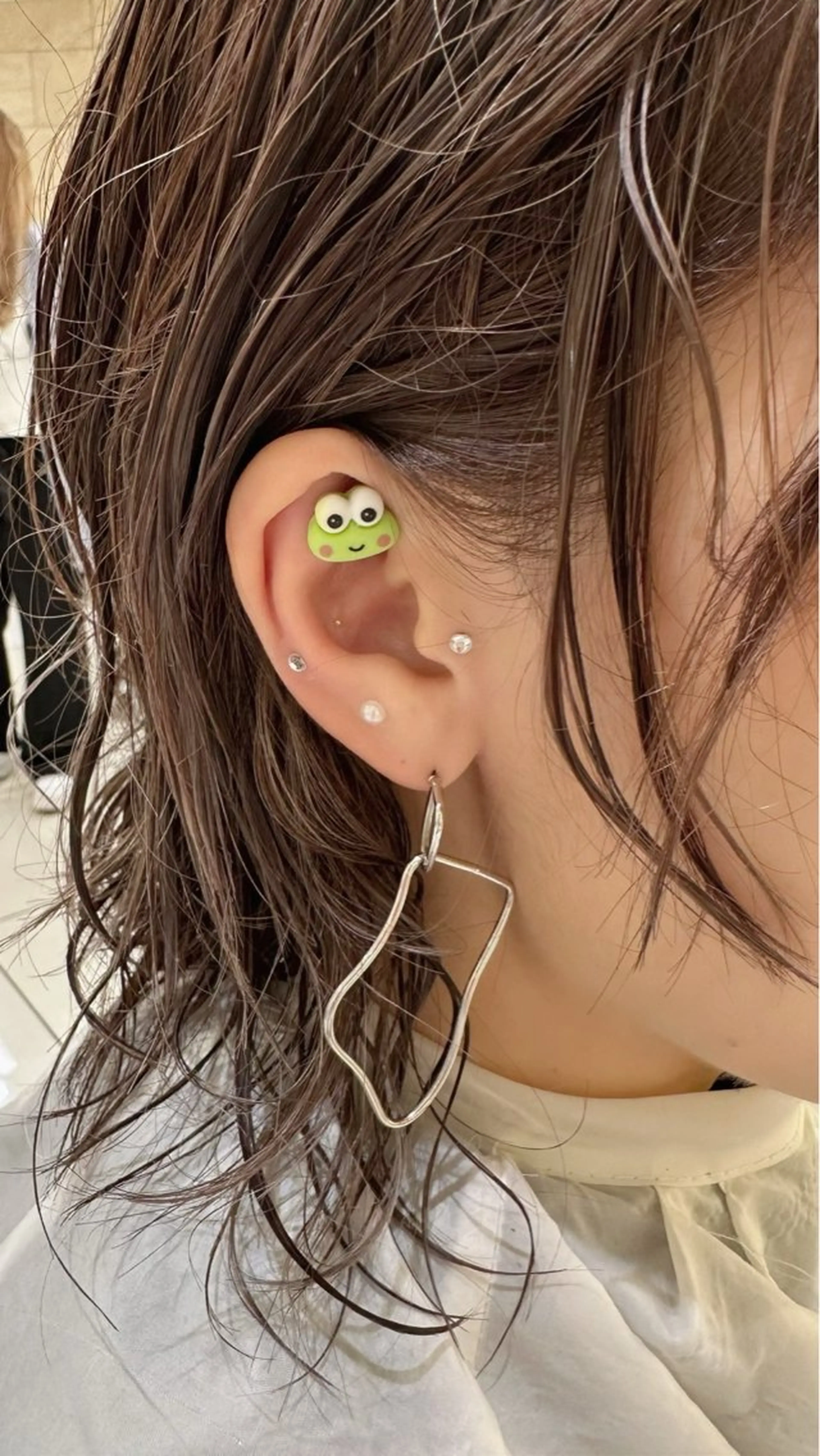 💎耳ツボジュエリー ×銀座美容室💎のヘアスタイル