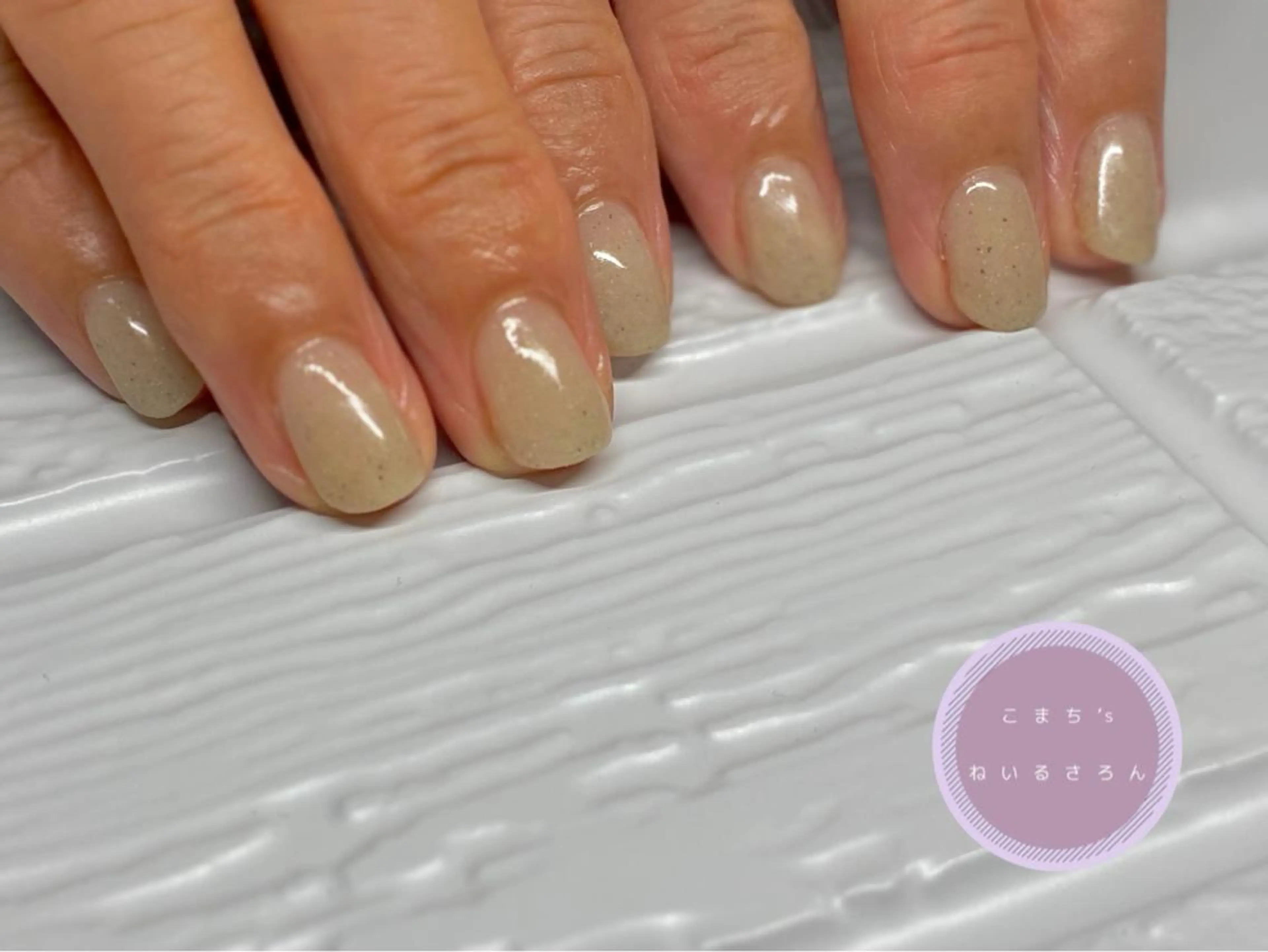 ネイル ジェルネイル マットネイル ワンカラーネイル akita kazumiのネイルデザイン
