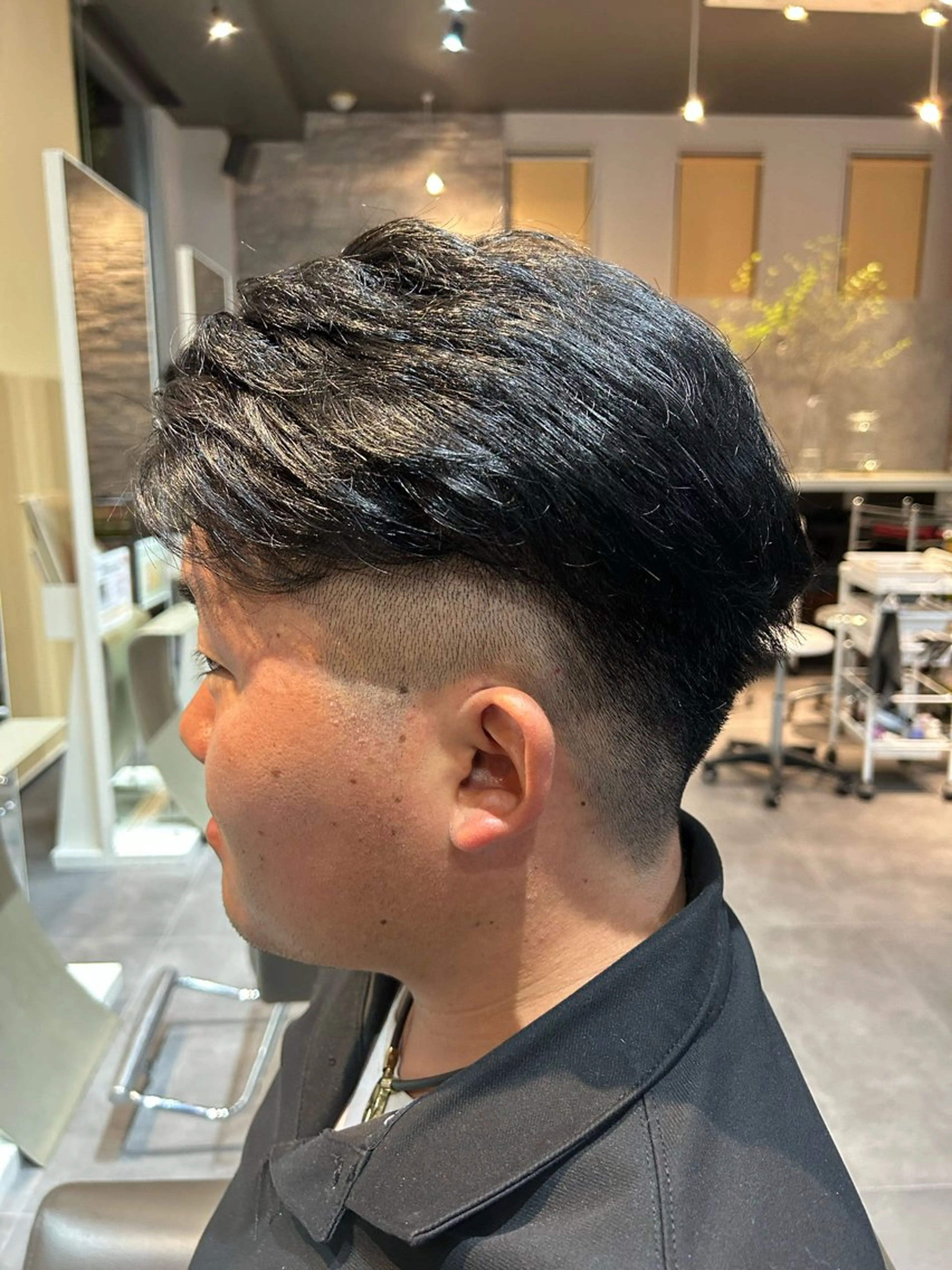 メンズ 塚腰 鳳生のヘアスタイル