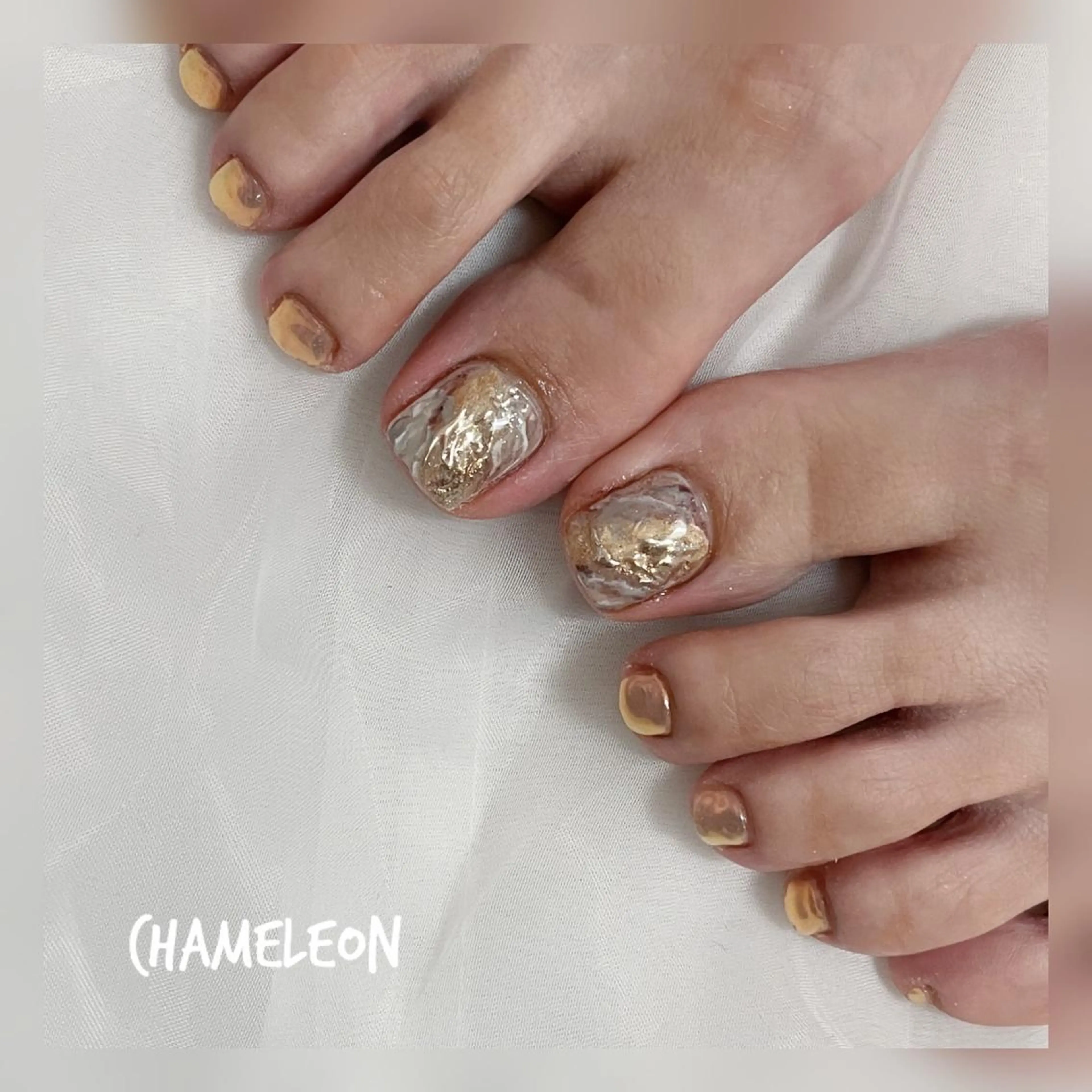 ネイル フットネイル 【カメレオン】 上村 祥子のその他イメージ