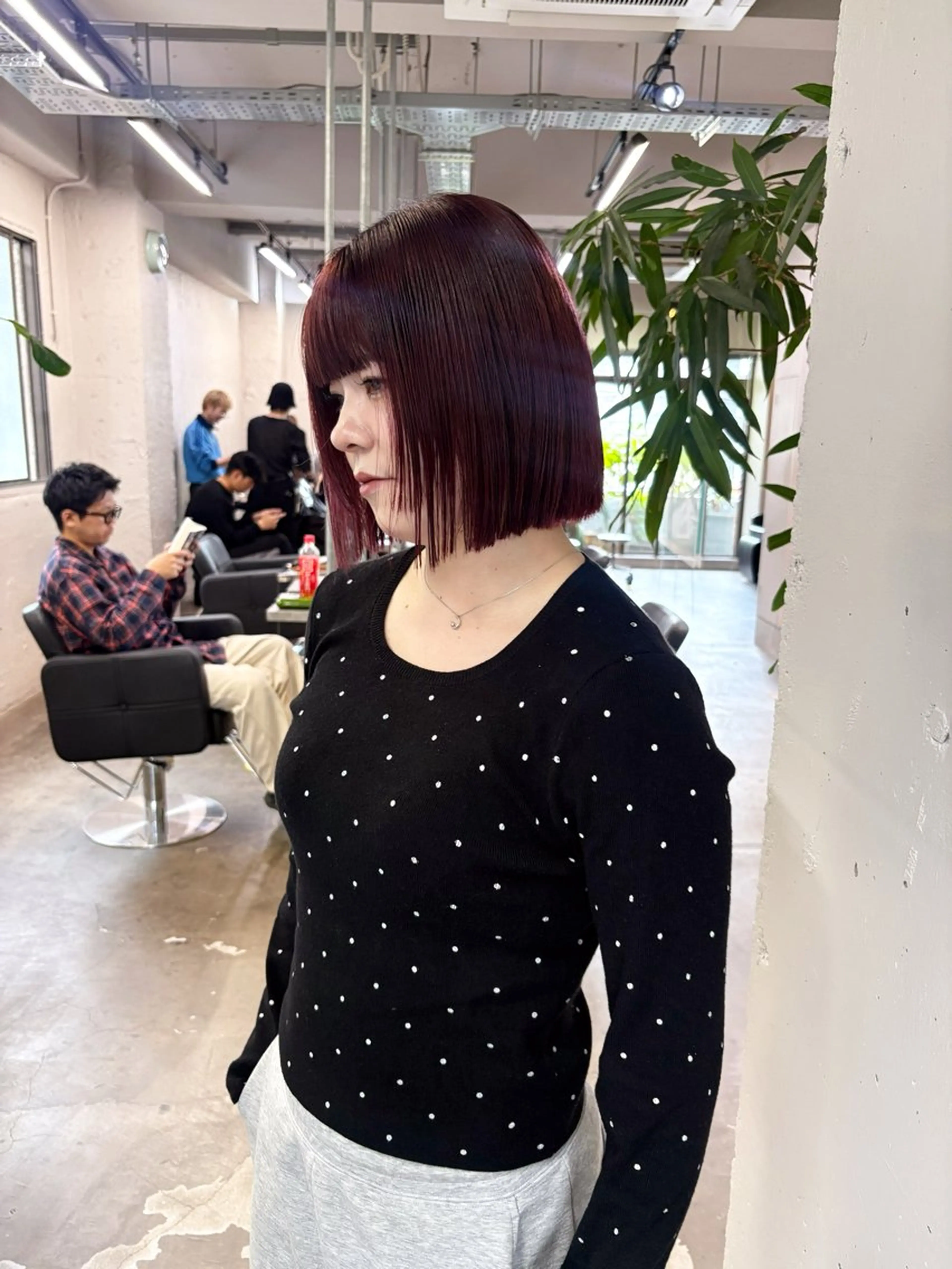 カラー カット ヘアカラー ハイトーン レイヤー🎀meiのヘアスタイル