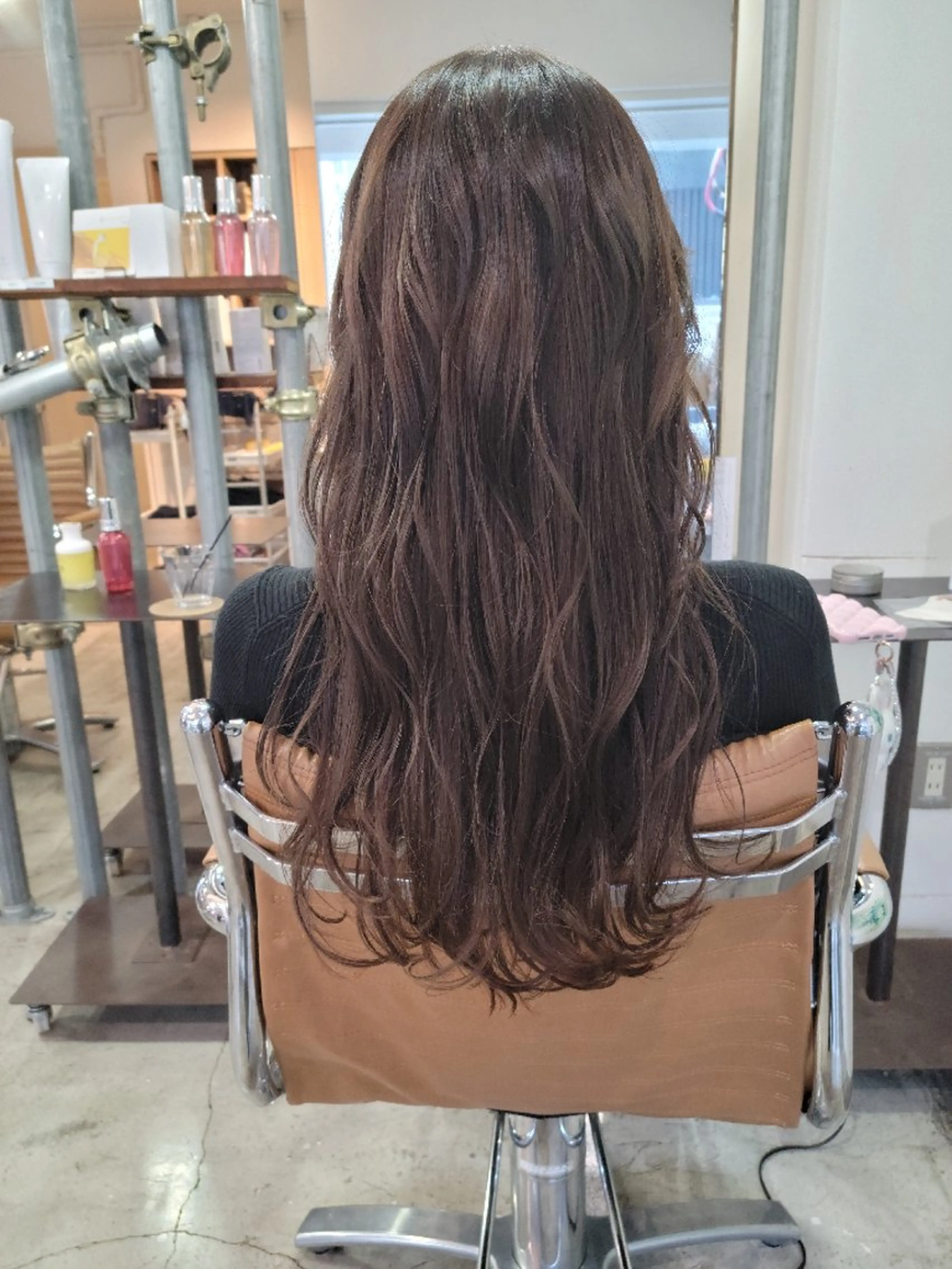 ロング カラー ベージュカラー ラベンダーカラー ラベンダーピンク ピンクカラー ピンクベージュ coii コイ【原宿/表参道】のヘアスタイル