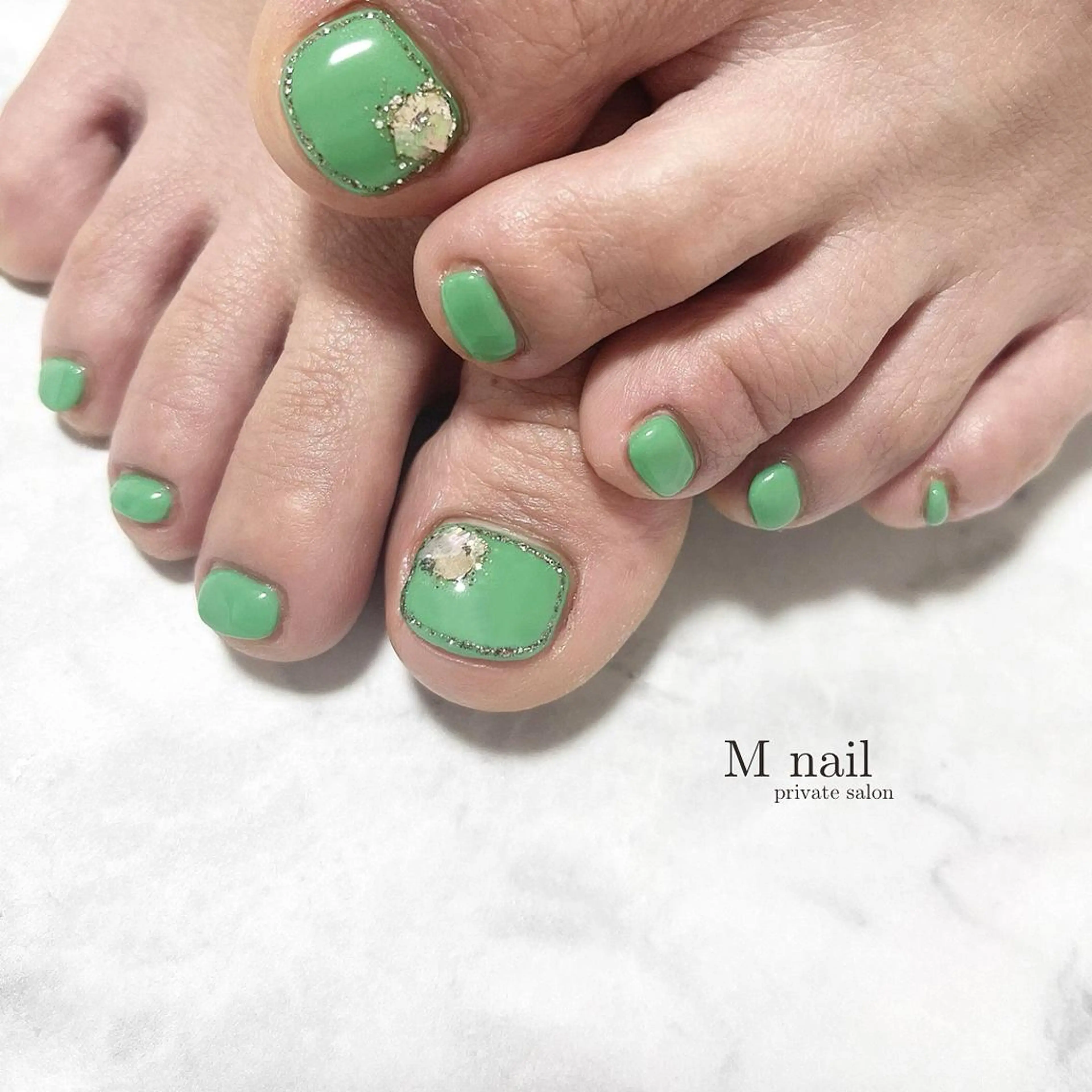 ネイル アートネイル フットネイル M nailのネイルデザイン