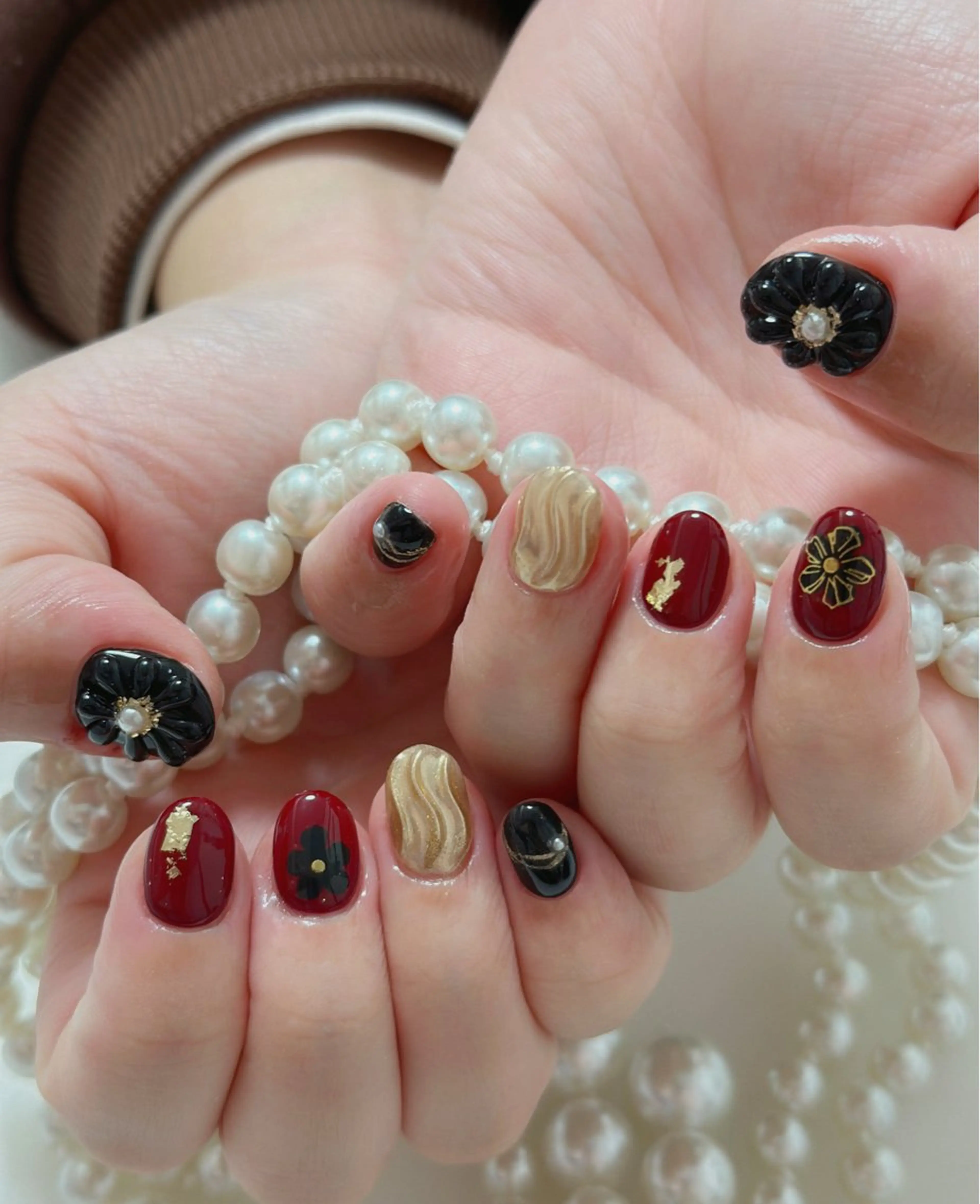 ネイル オーロラネイル 長さ出し フットネイル 韓国ネイル ラメ(グリッター) ハンドネイル 👍thumbs up nail👍のネイルデザイン