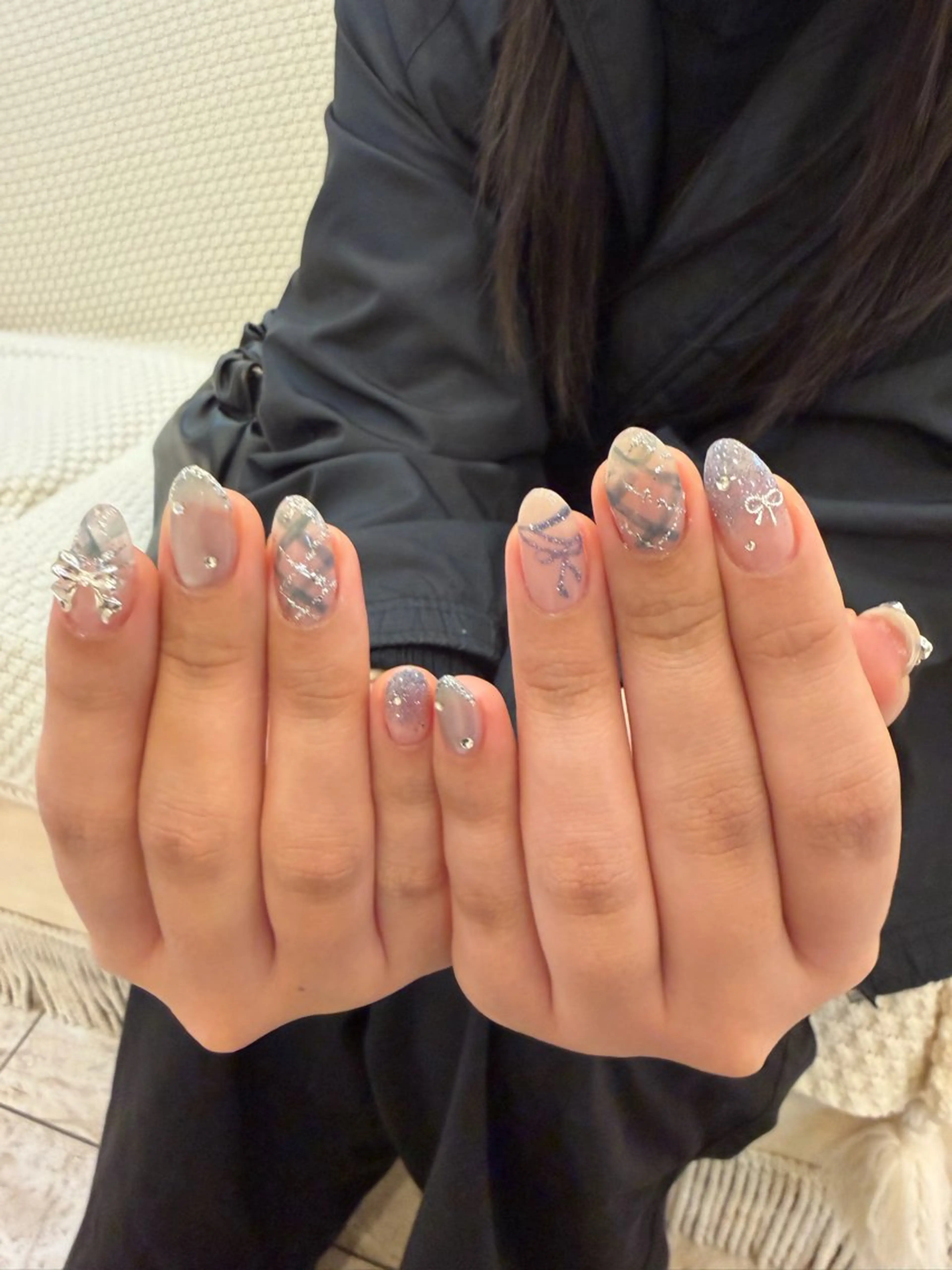 ネイル ハンドネイル 🦋Tink🦋 asukaのネイルデザイン