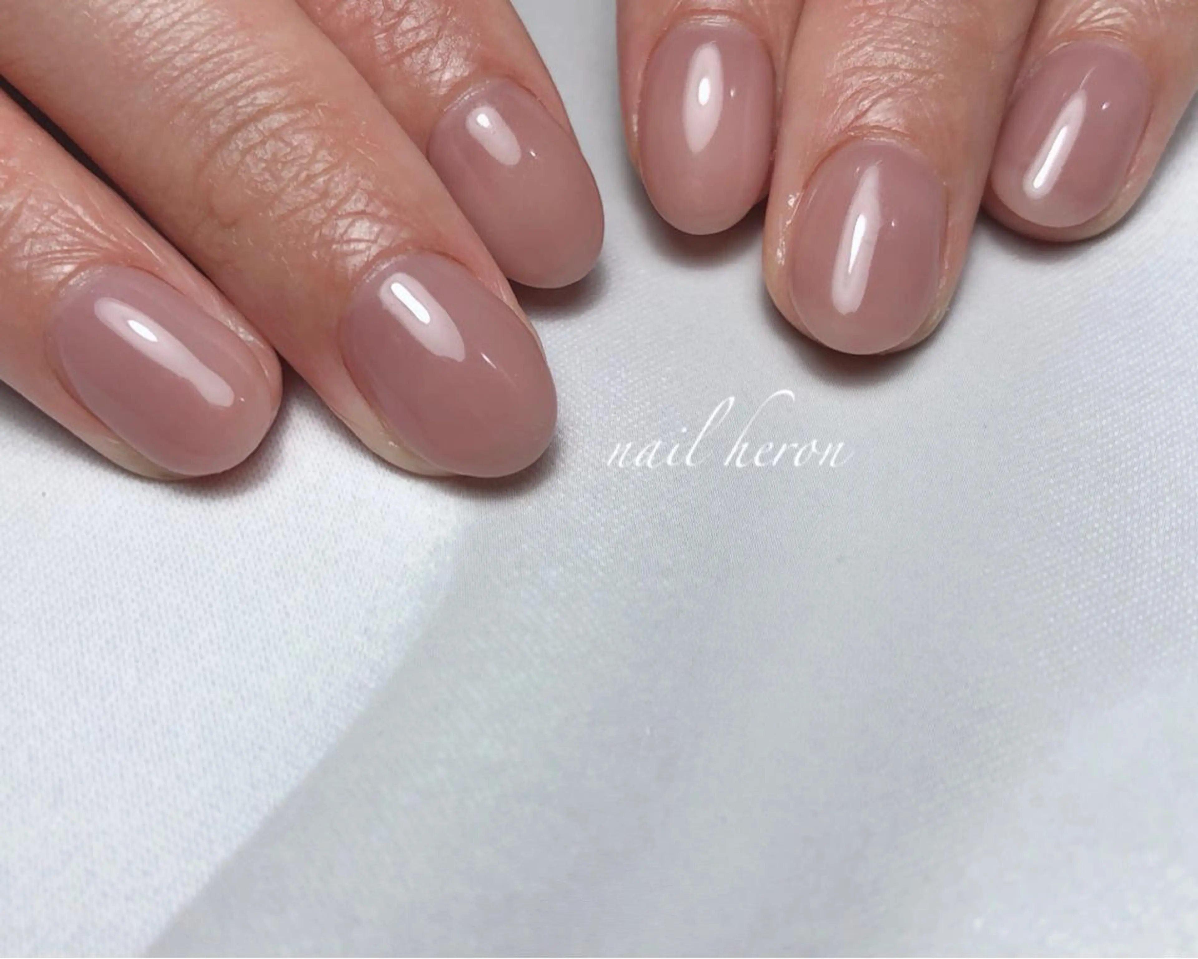 ネイル ピンク ハンドネイル saki_ nail heronのネイルデザイン