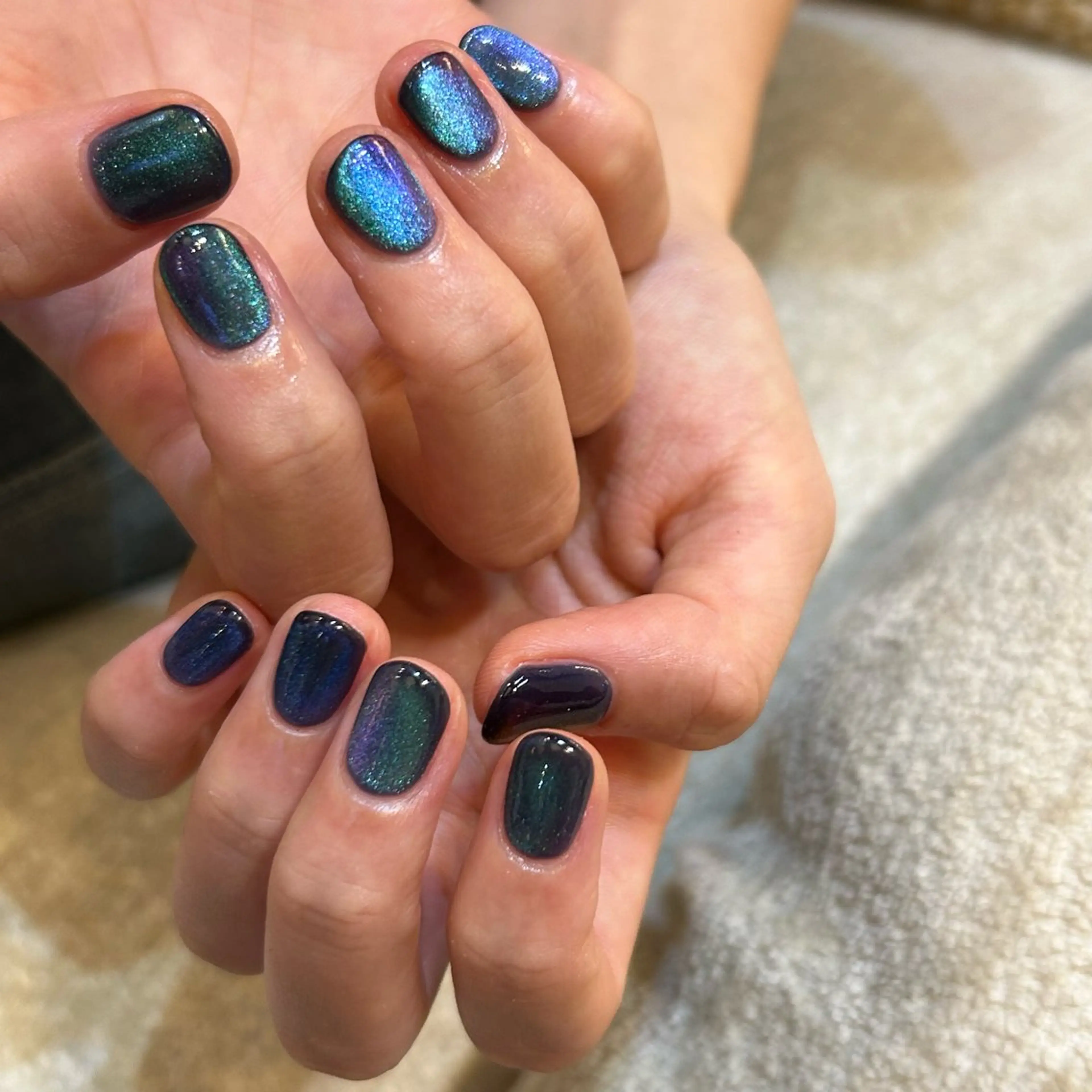 ネイル ワンカラーネイル Yumi シンプルネイルのネイルデザイン