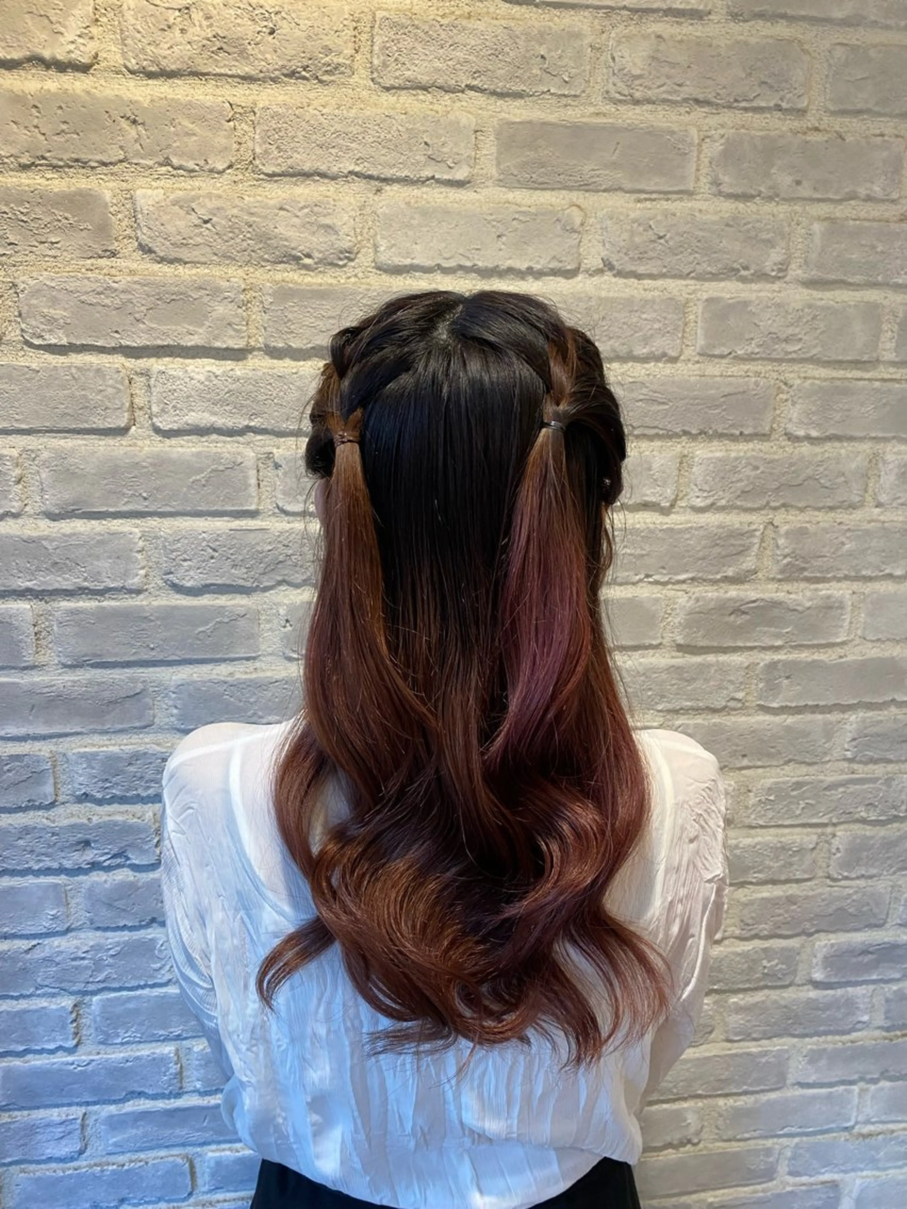 ロング ヘアアレンジ Seek🎀 Aoiのヘアスタイル