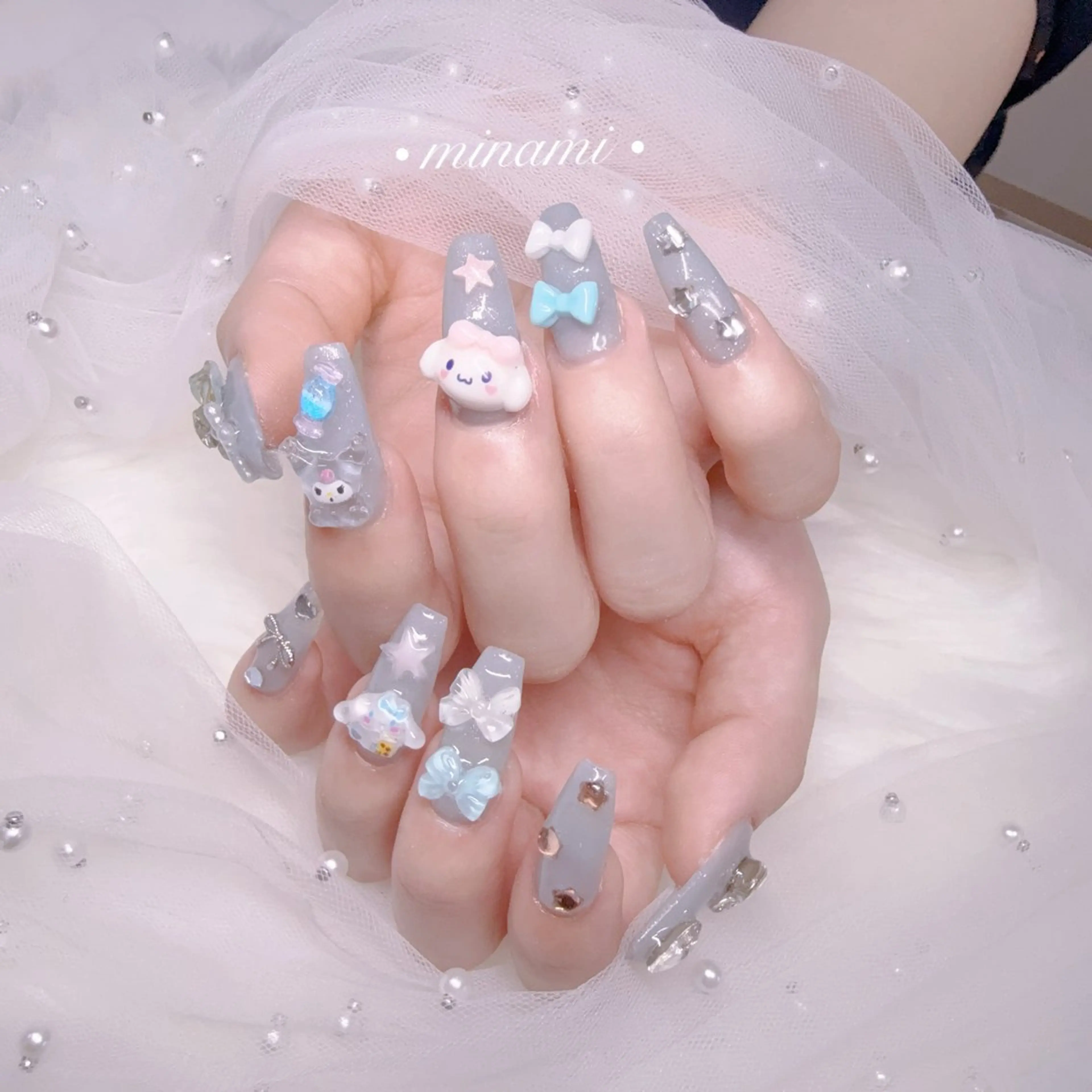 ネイル ハンドネイル 長さだし専門Minami所属・MN Nail salonのネイルデザイン