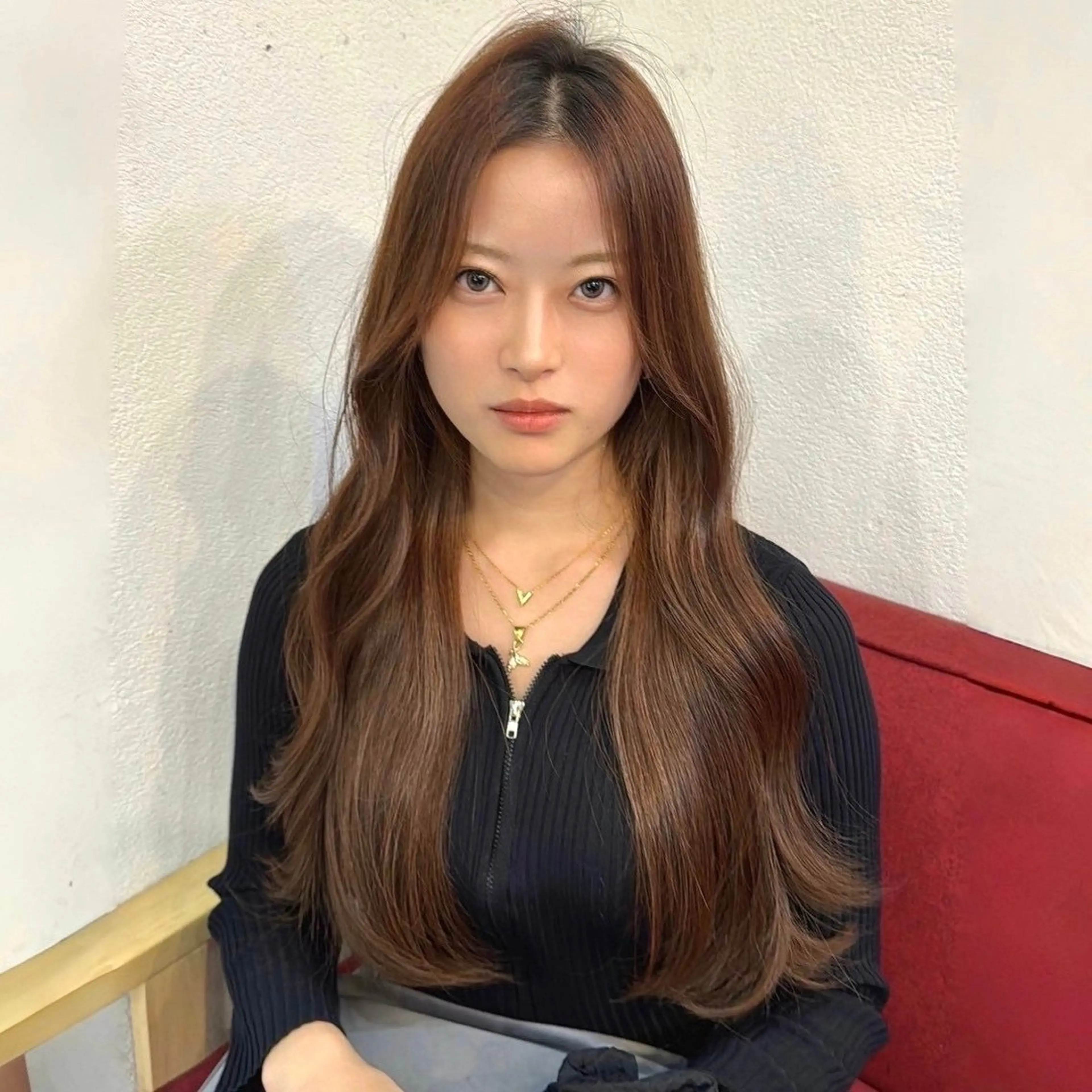 ロング レイヤーカット/髪質 改善/鷲尾 駿のヘアスタイル