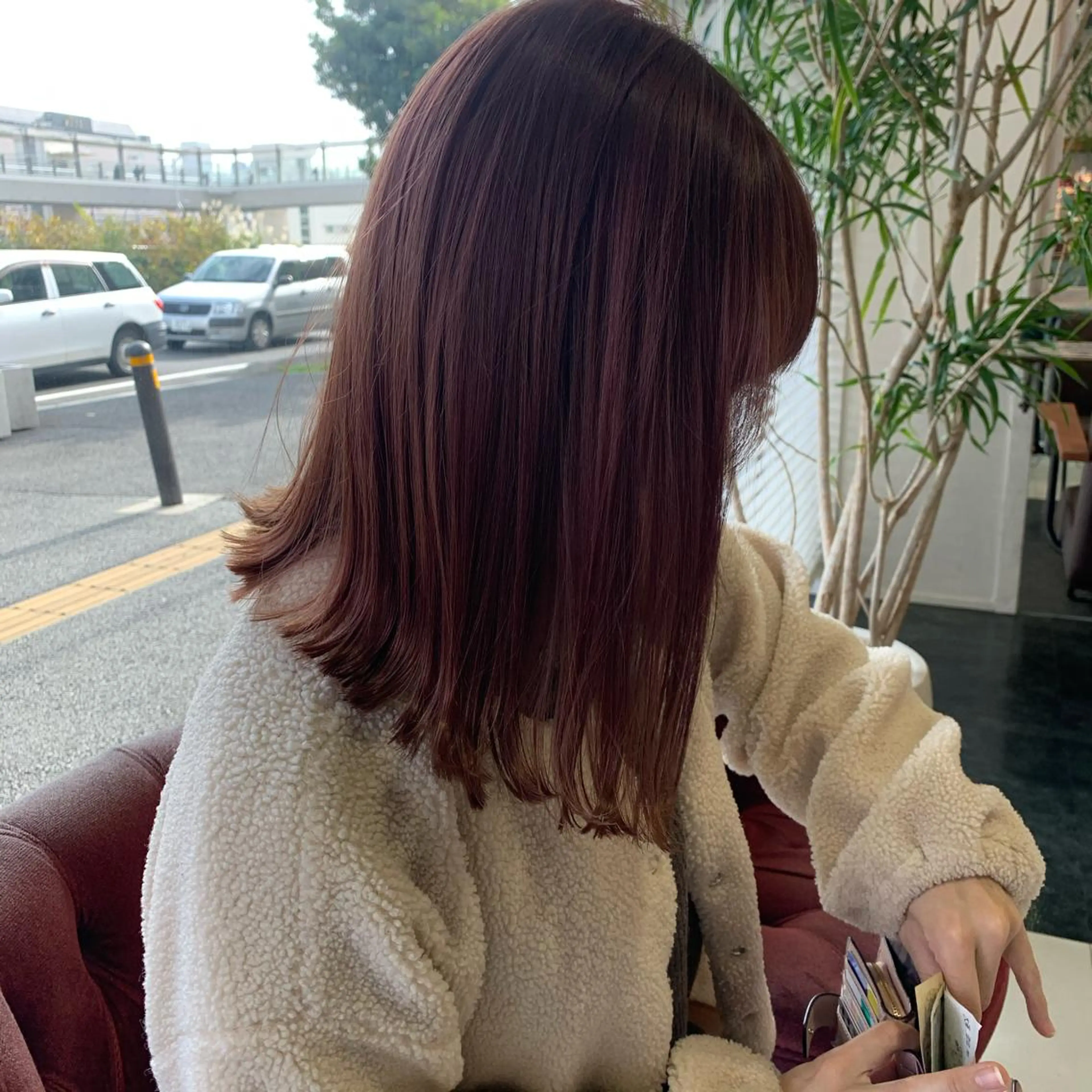 ミディアム ヘアカラー 👑満足度1000% 重村　春奈👑のヘアスタイル