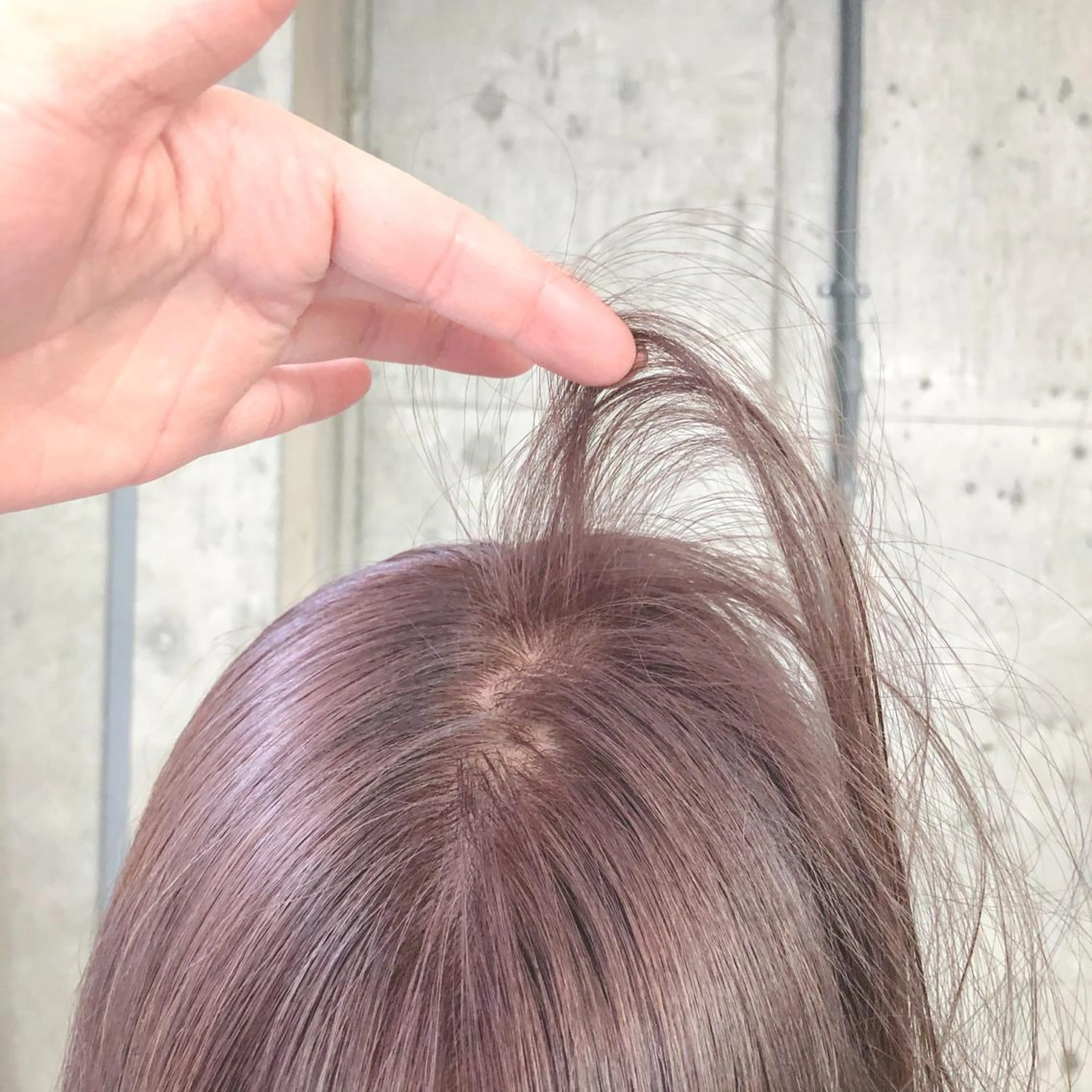 ミディアム カラー ベージュカラー ハイトーンカラー ハイトーンベージュ レイヤー/ウルフ/ ハッシュカット/そらのヘアスタイル