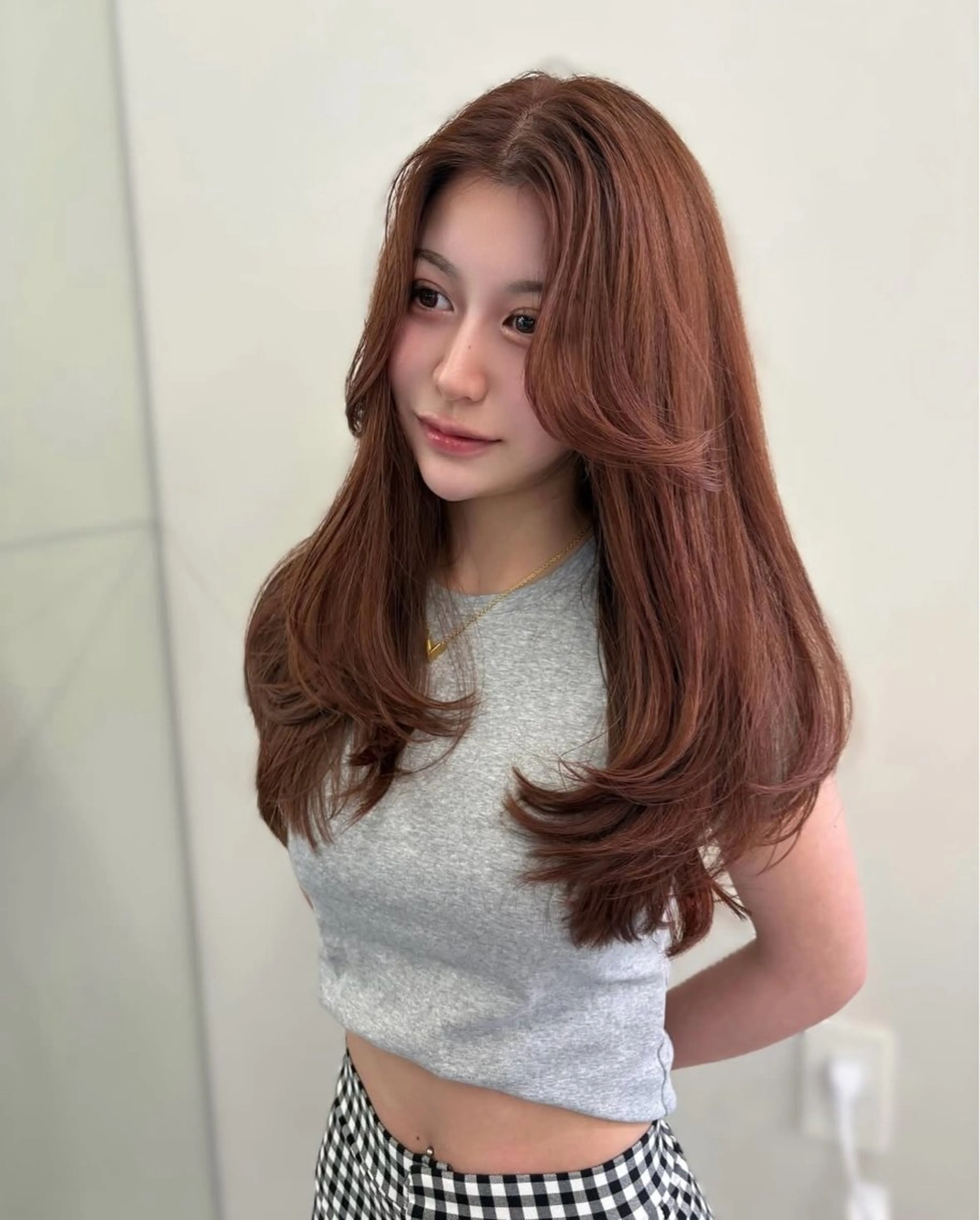 ロング カラー カット ヘアカラー fuuka/ブリーチ /レイヤーカットのヘアスタイル