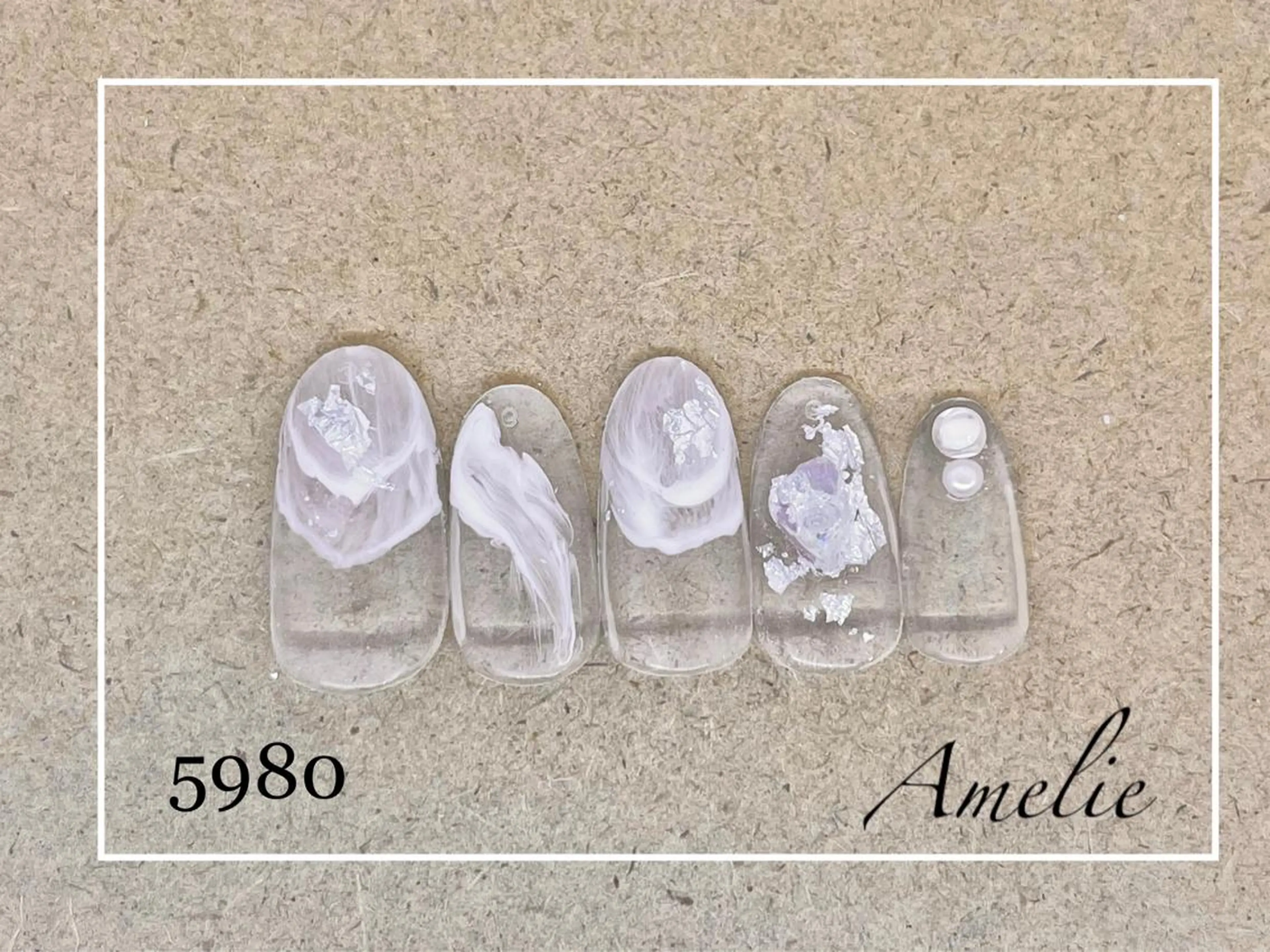 ネイル ハンドネイル いちじゅう あおいのネイルデザイン