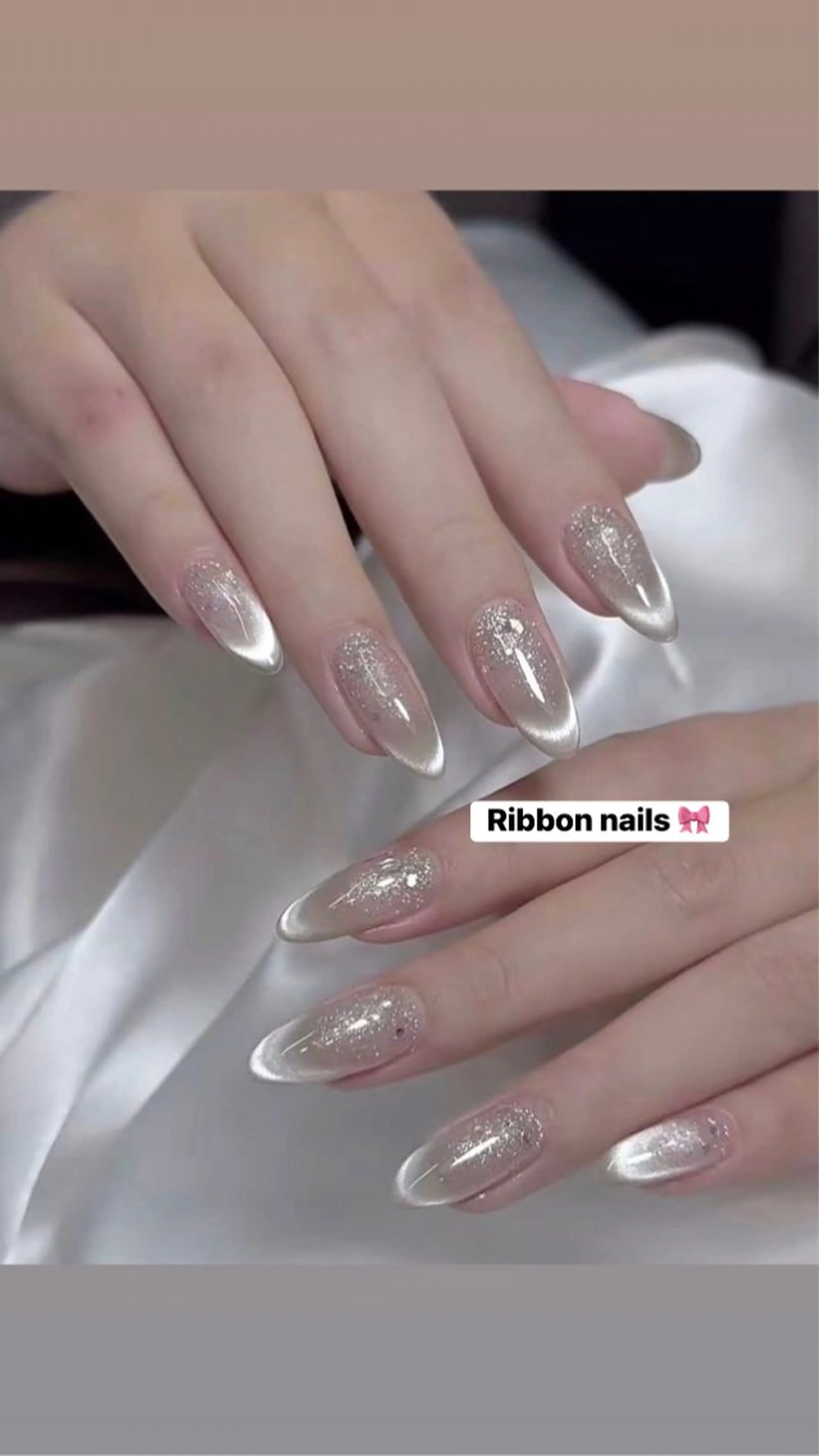 ネイル フレンチネイル ジェルネイル マグネットネイル 持ち込み ニュアンスネイル NiJi Nailsのネイルデザイン